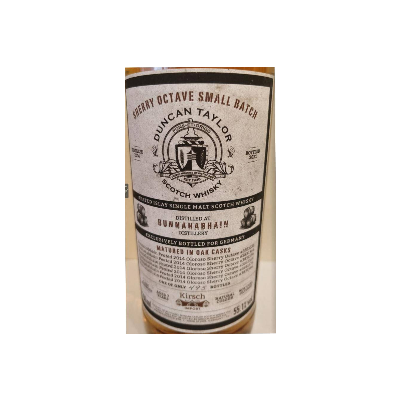 Bunnahabhain 2014 7 Years Single Malt Whisky 3
