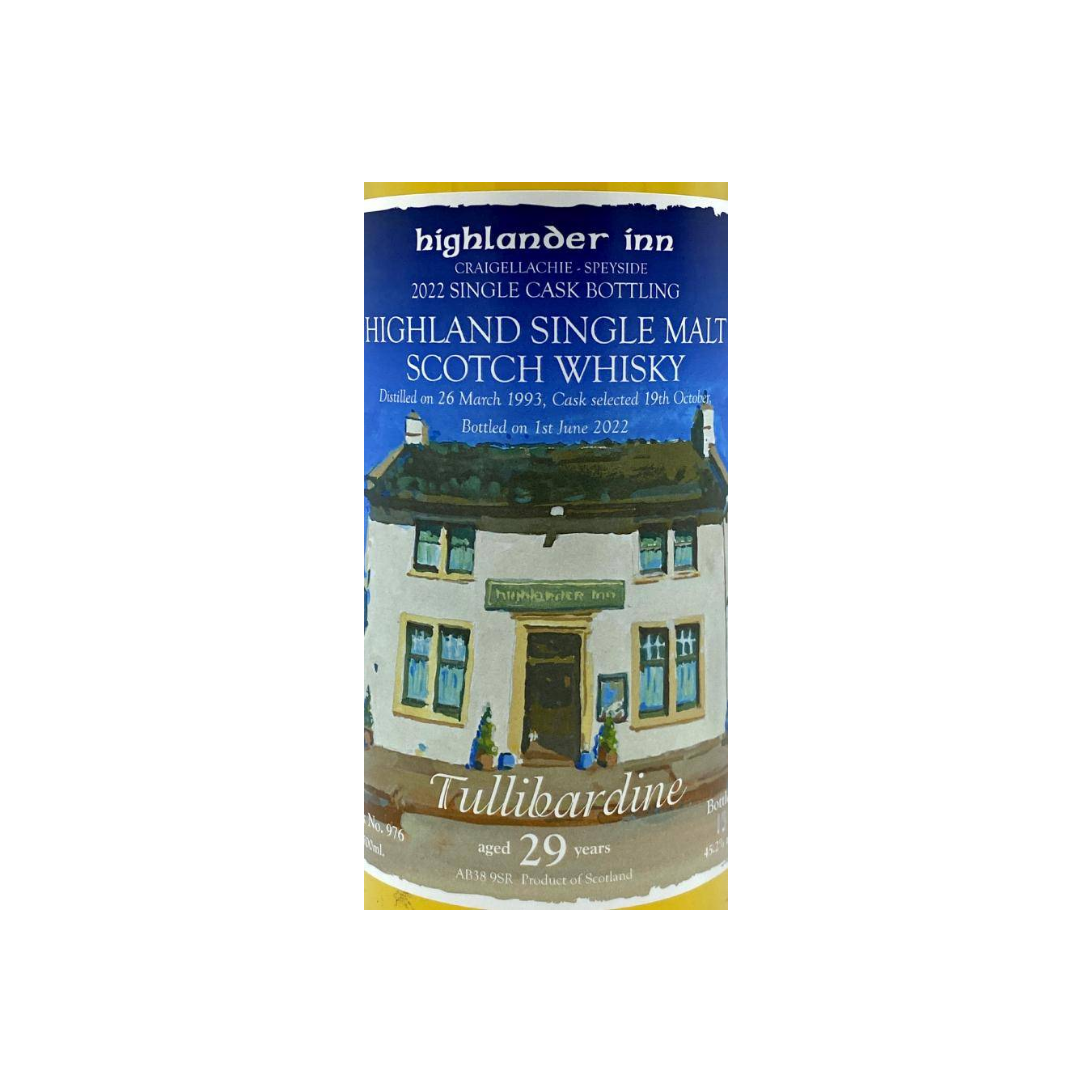 Tullibardine 1993 29 Years Single Malt Whisky 2