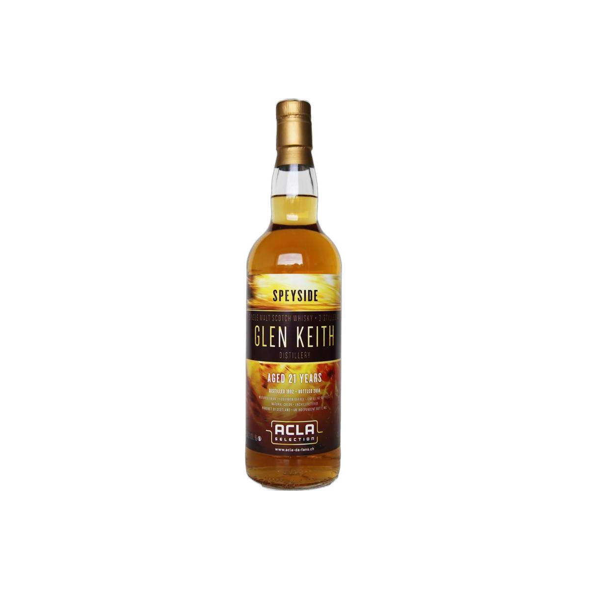 Glen Keith 1992 21 Years Single Malt Whisky