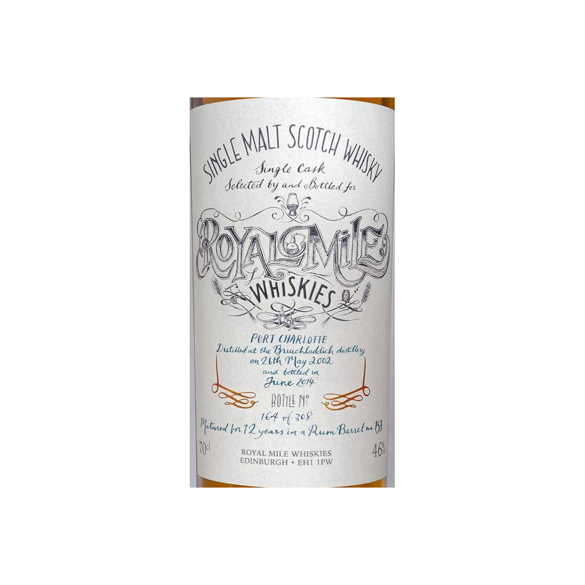 Bruichladdich Single Cask 2002 12 Years Single Malt Whisky 2