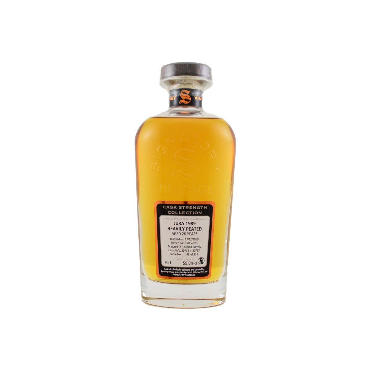 Jura Cask Strength Collection 1989 26 Years Single Malt Whisky