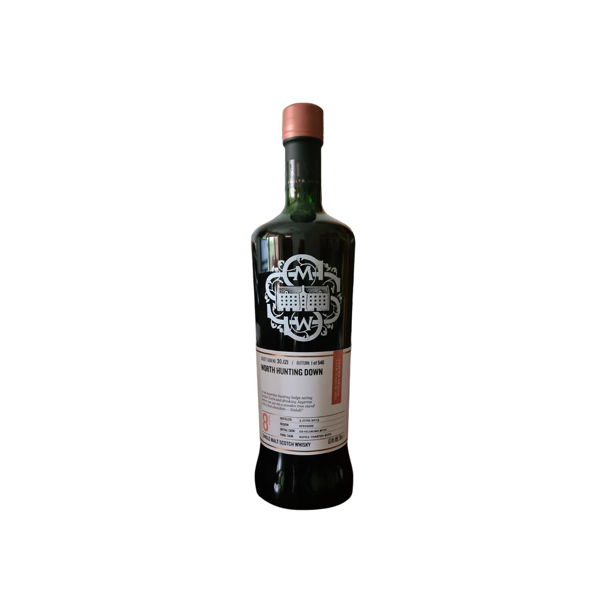 The Scotch Malt Whisky Society 2013 8 Years Single Malt Whisky