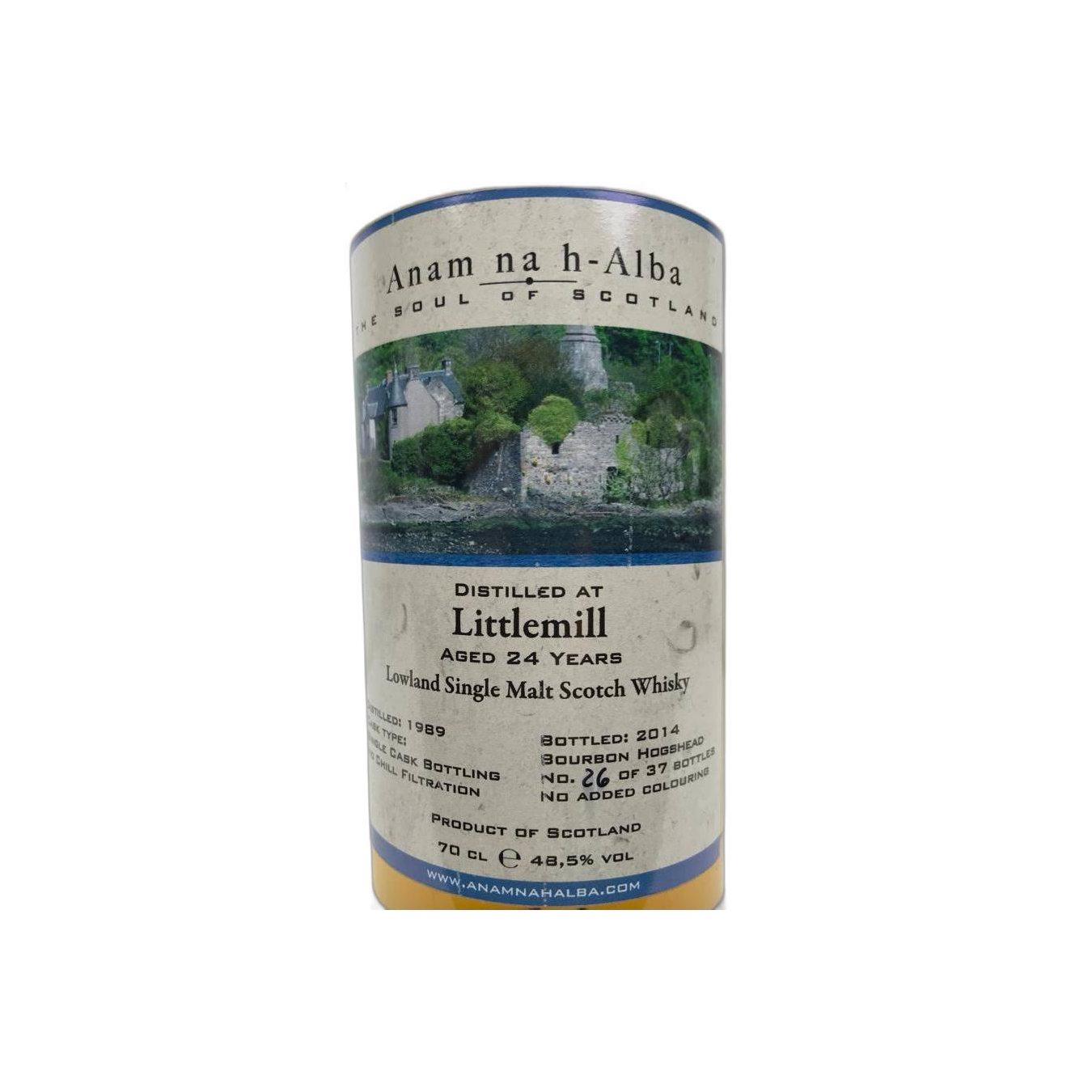 Littlemill 1989 24 Years Single Malt Whisky 3