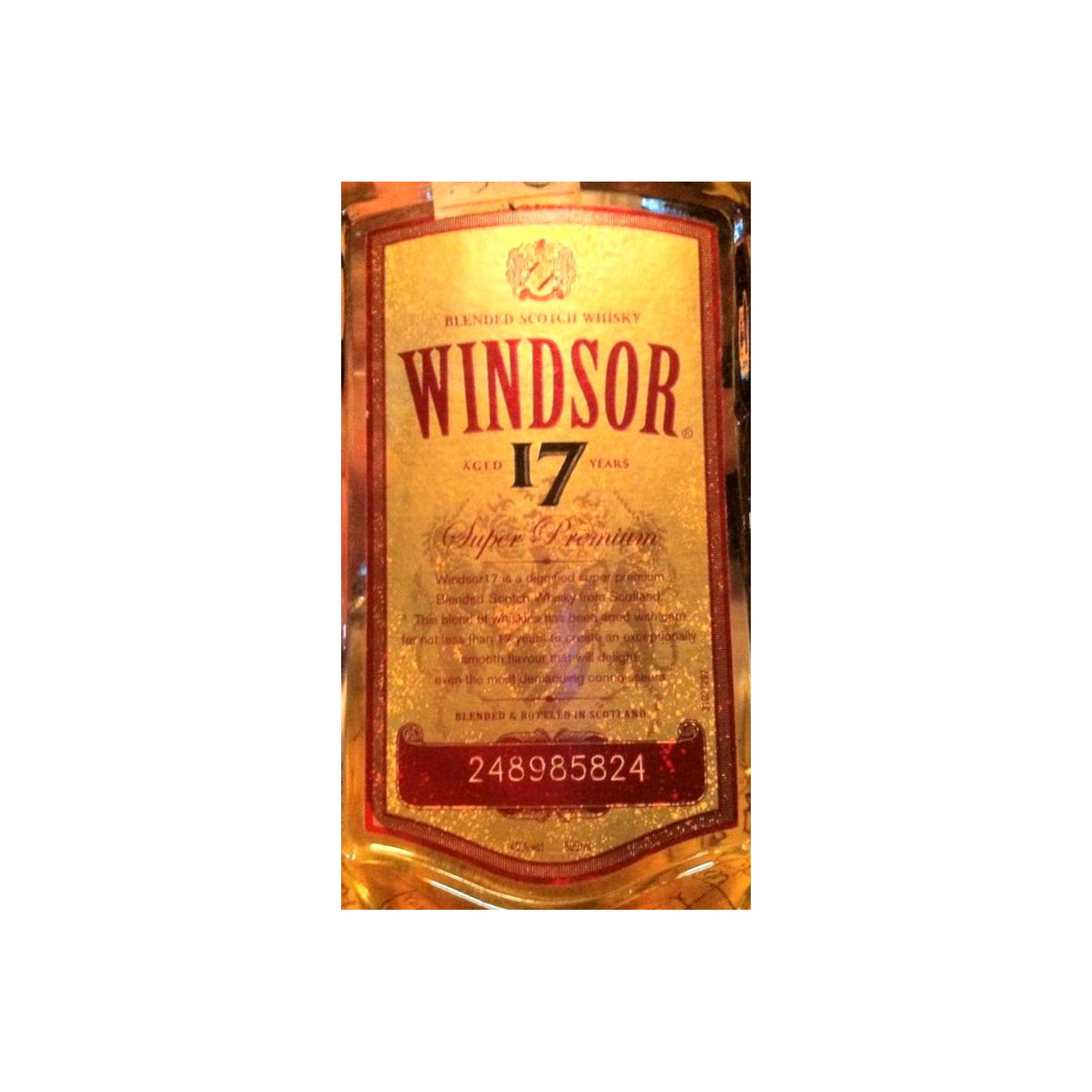 Windsor 17 Years Blended Whisky