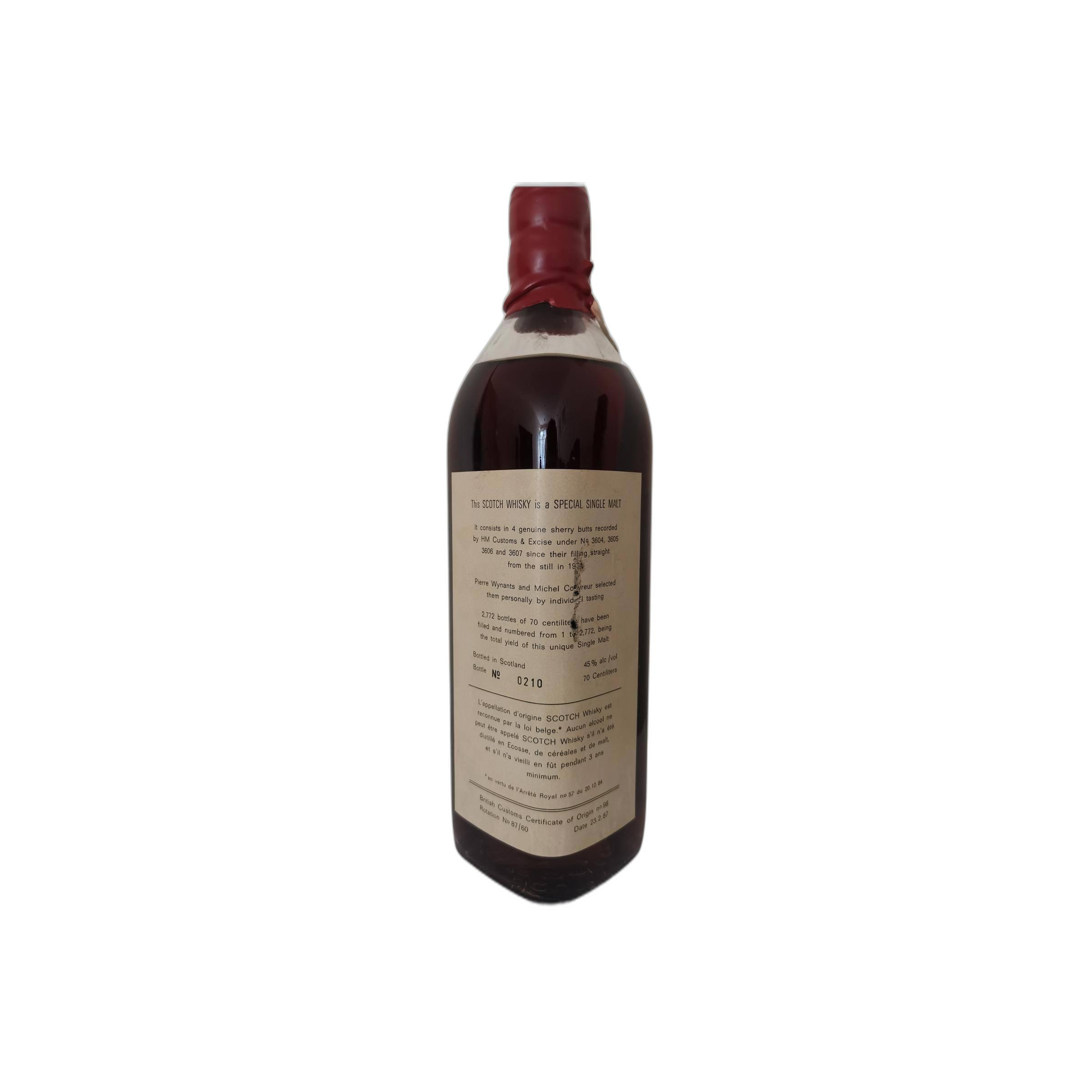 Single Malt Scotch Whisky 1974 UD 2