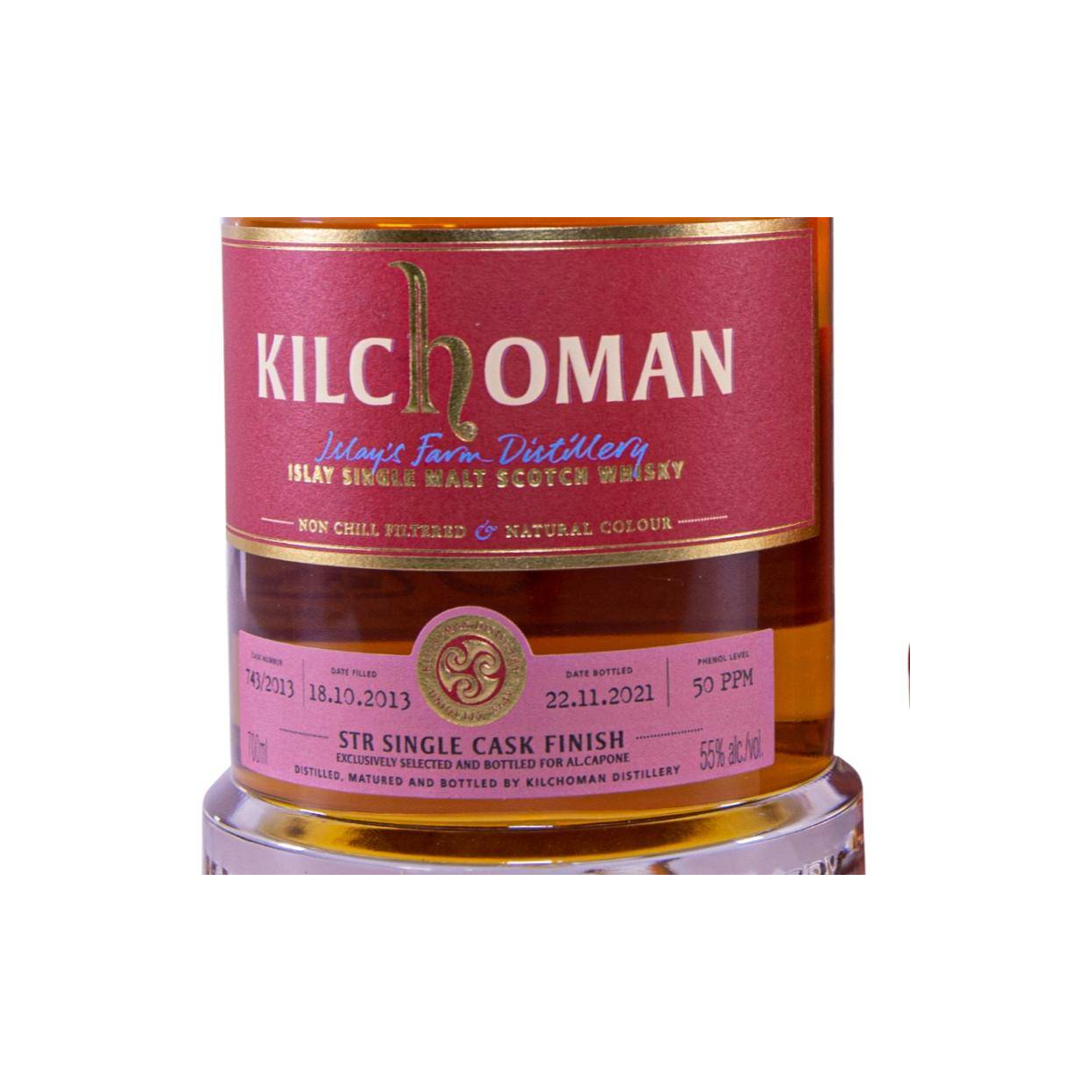 Kilchoman Single Cask 2013 8 Years Single Malt Whisky 2