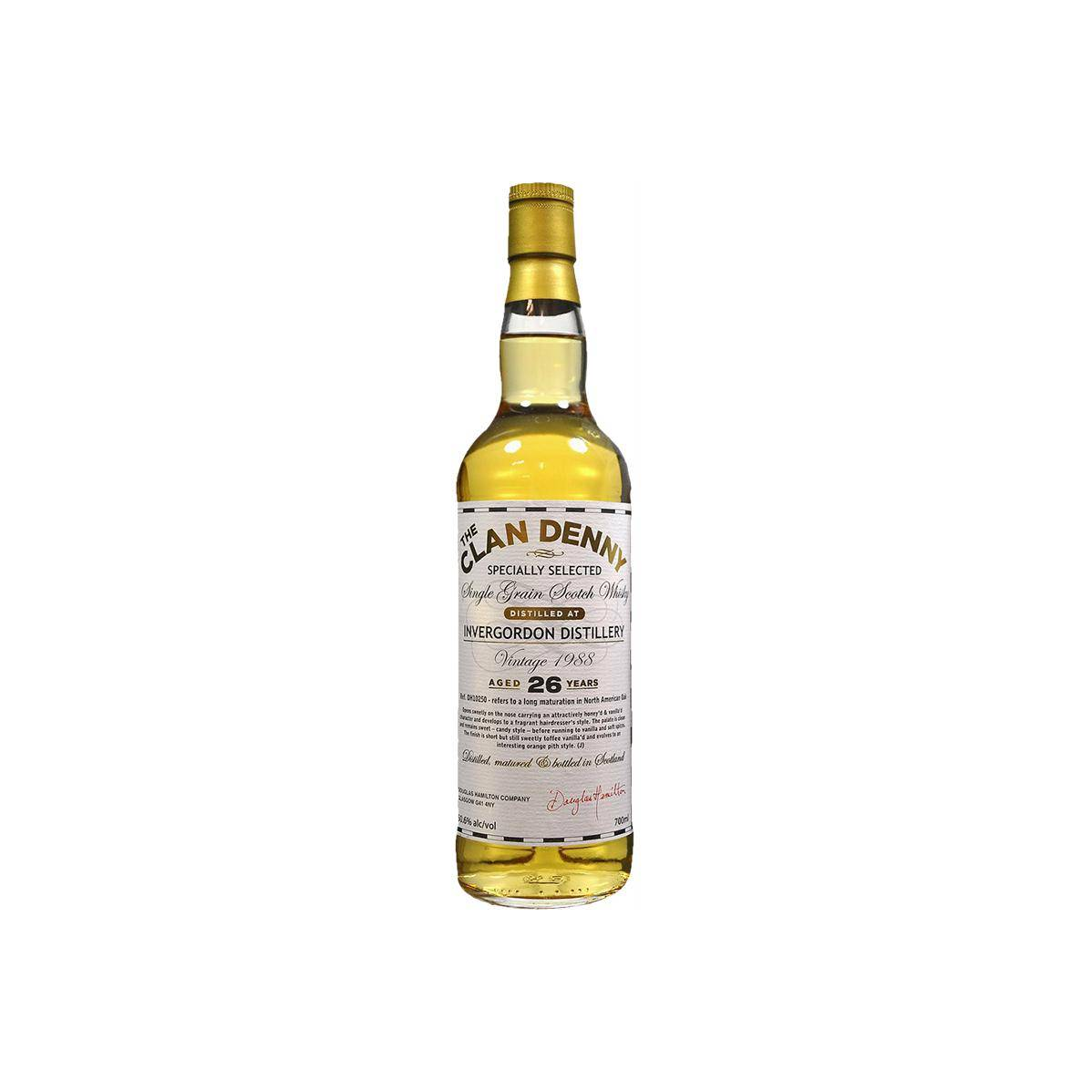 Invergordon 1988 26 Years Single Grain Whisky