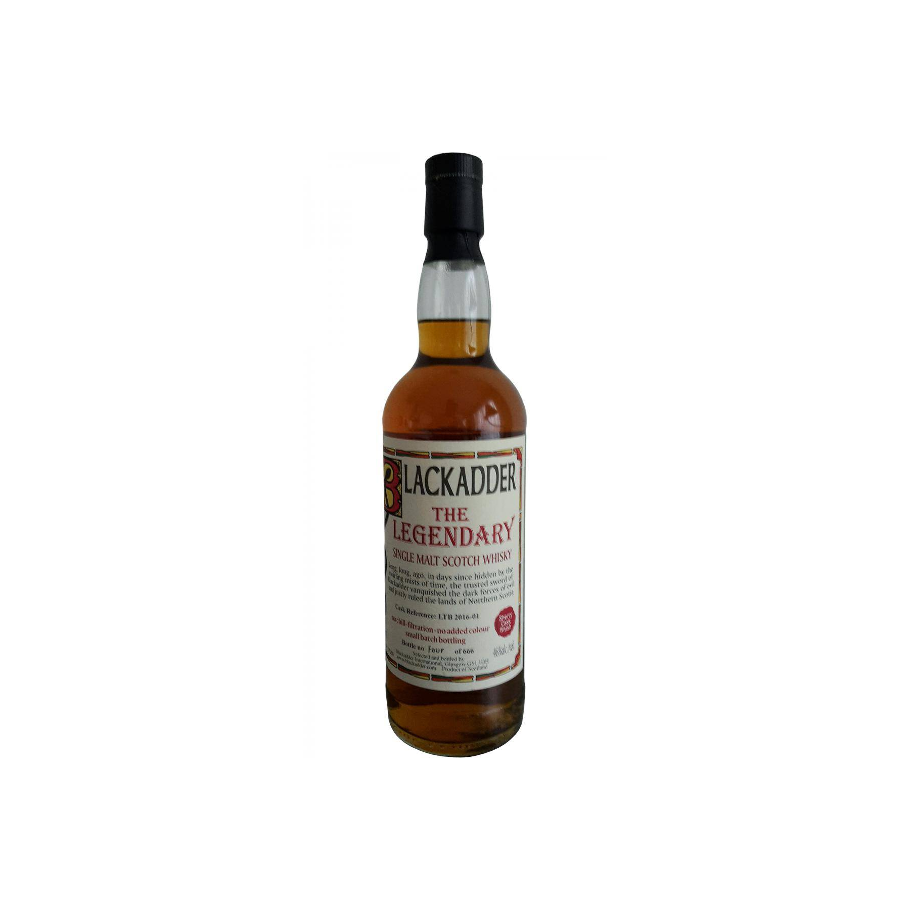 Blackadder Single Malt Whisky 2