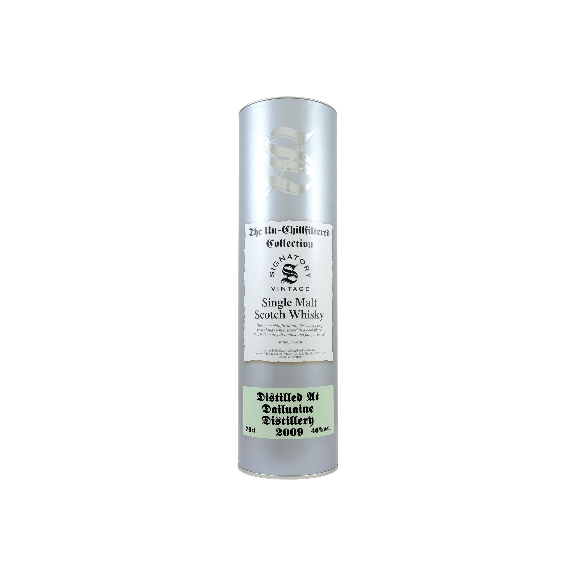 Dailuaine The Un-Chillfiltered Collection 2009 12 Years Single Malt Whisky 2