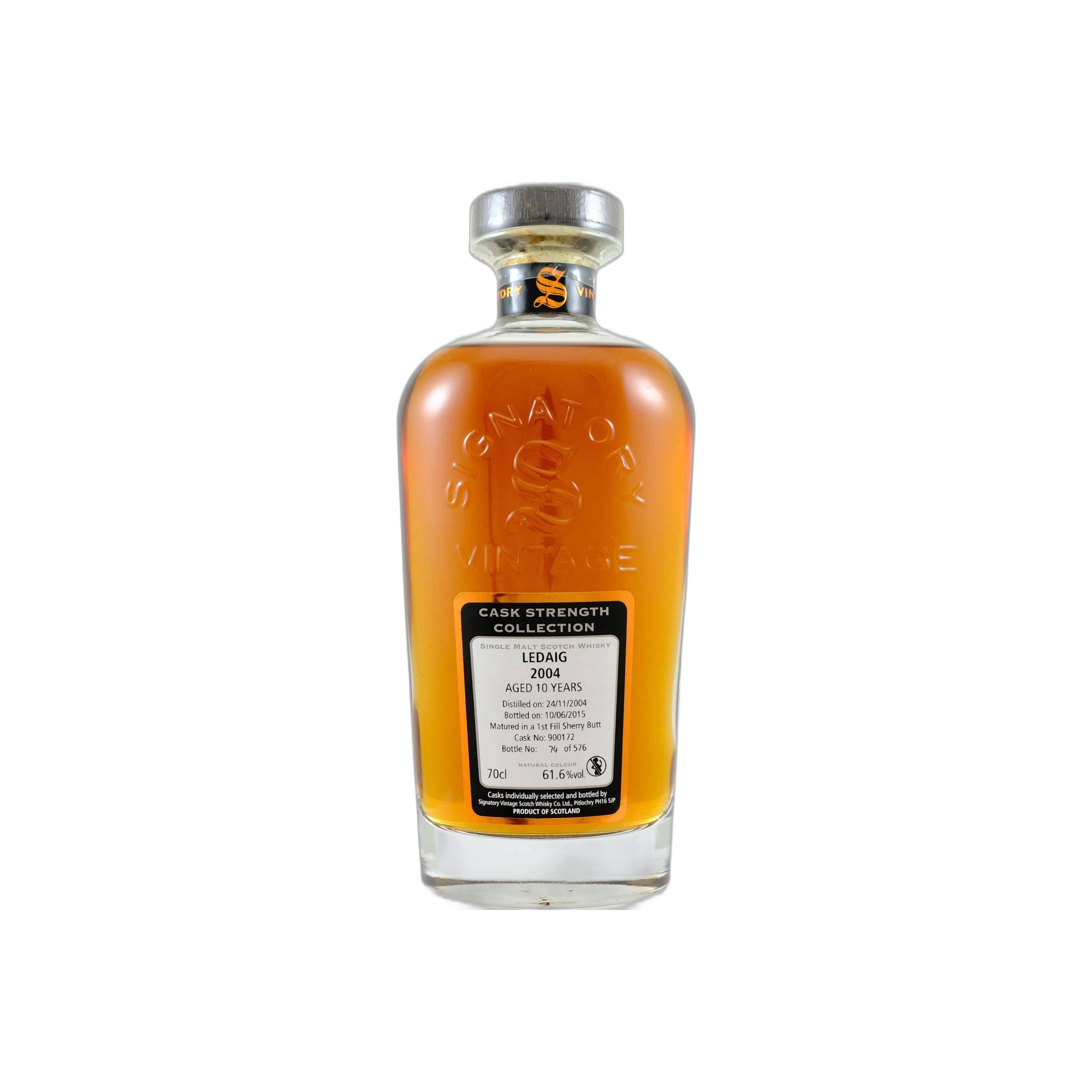 Tobermory Cask Strength Collection 2004 10 Years Single Malt Whisky
