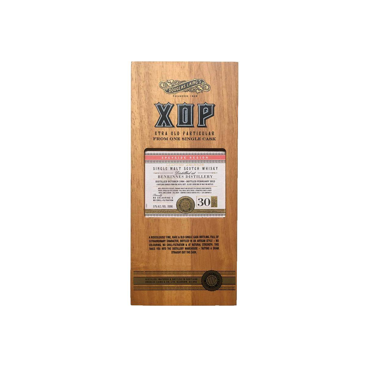 Benrinnes 1984 30 Years Single Malt Whisky