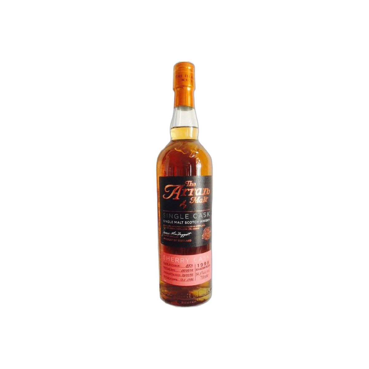 Arran 1998 16 Years Single Malt Whisky