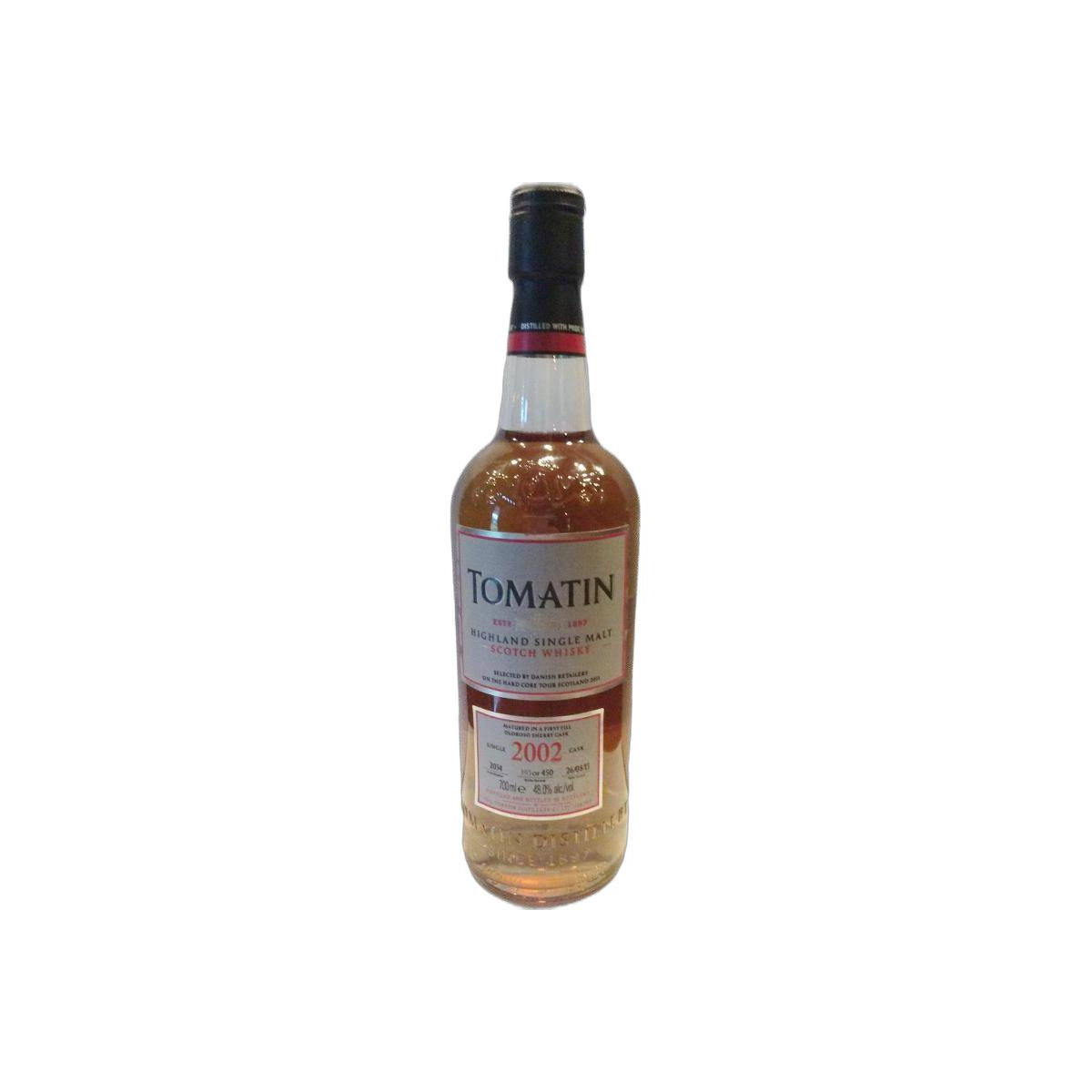 Tomatin Single Cask 2002 11 Years Single Malt Whisky