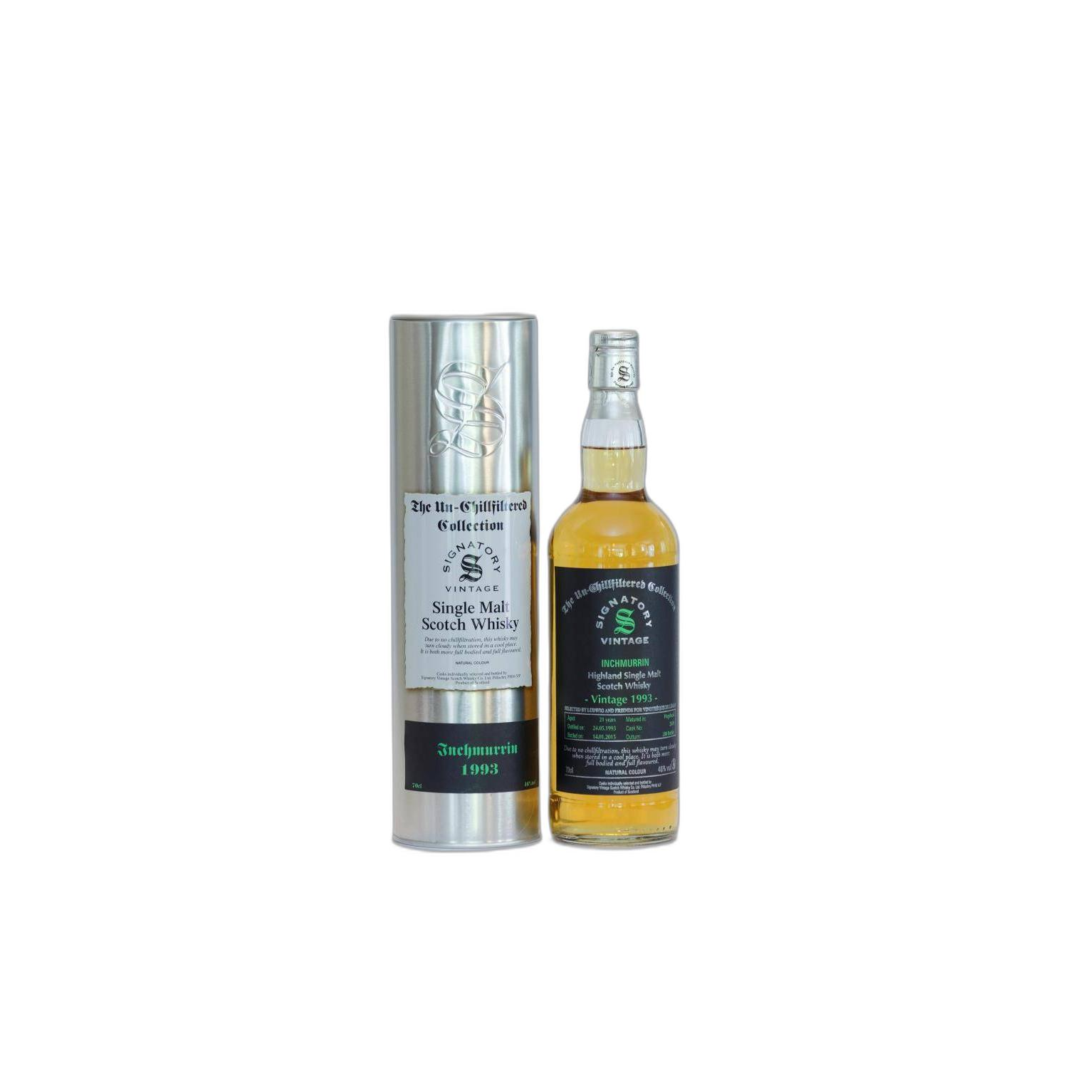 Loch Lomond The Un-Chillfiltered Collection 1993 21 Years Single Malt Whisky