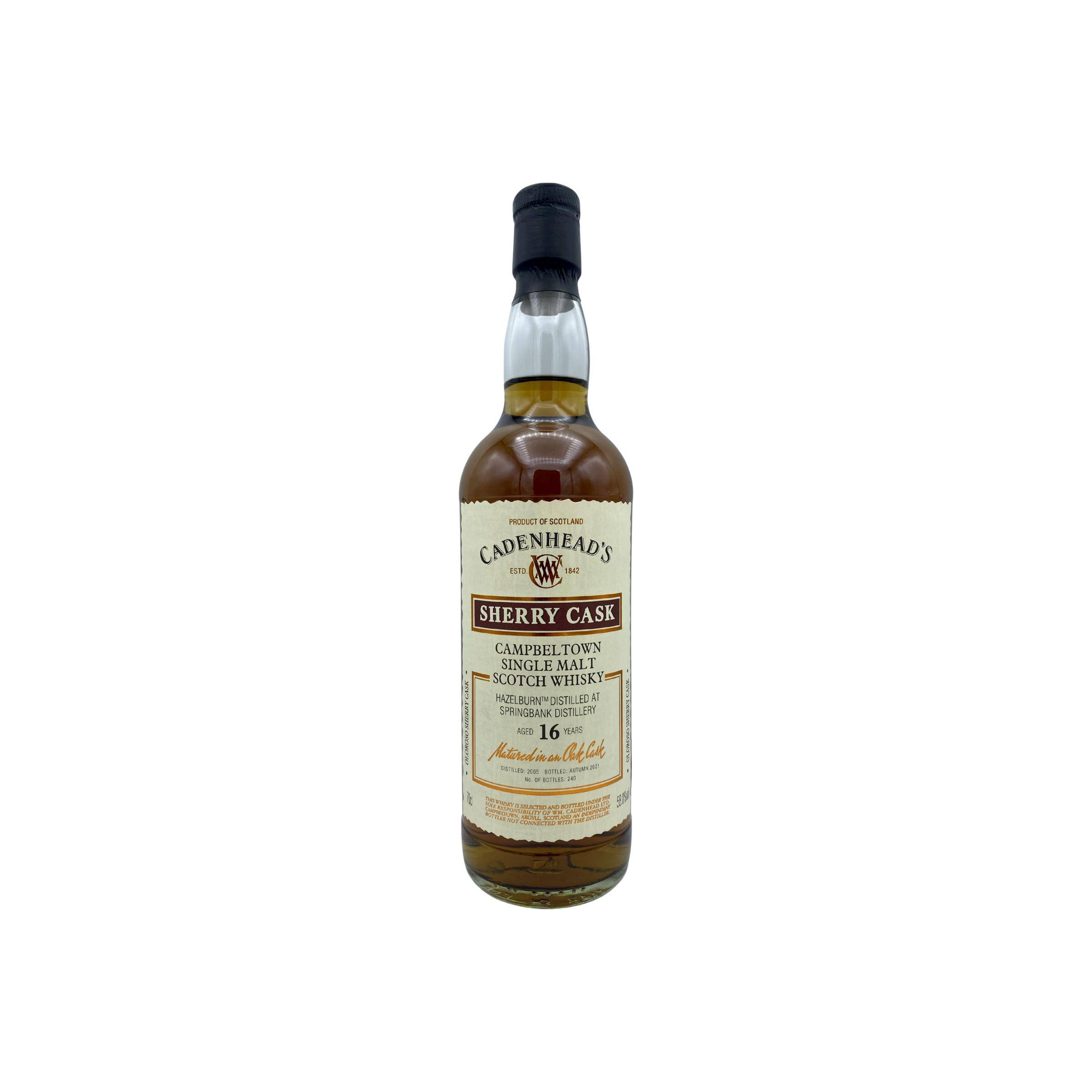 Springbank 2005 16 Years Single Malt Whisky