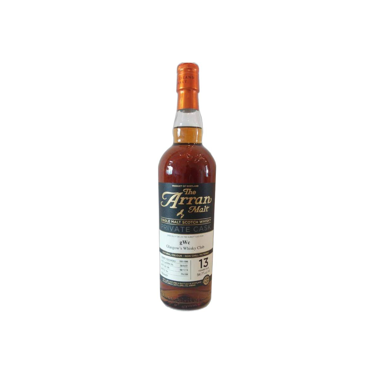 Arran Private Cask 2001 13 Years Single Malt Whisky