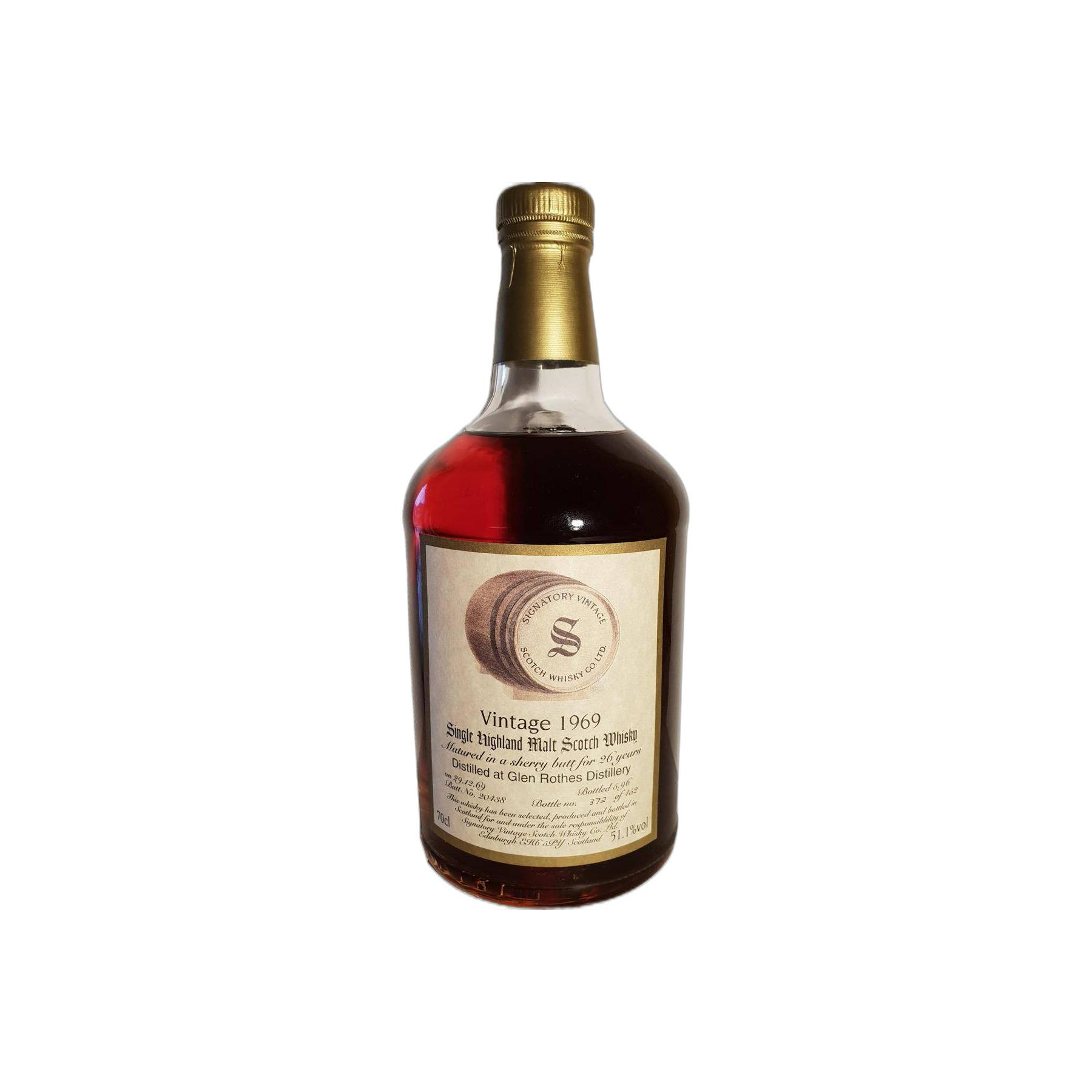 The Glenrothes Vintage Collection - Dumpy 1969 26 Years Single Malt Whisky