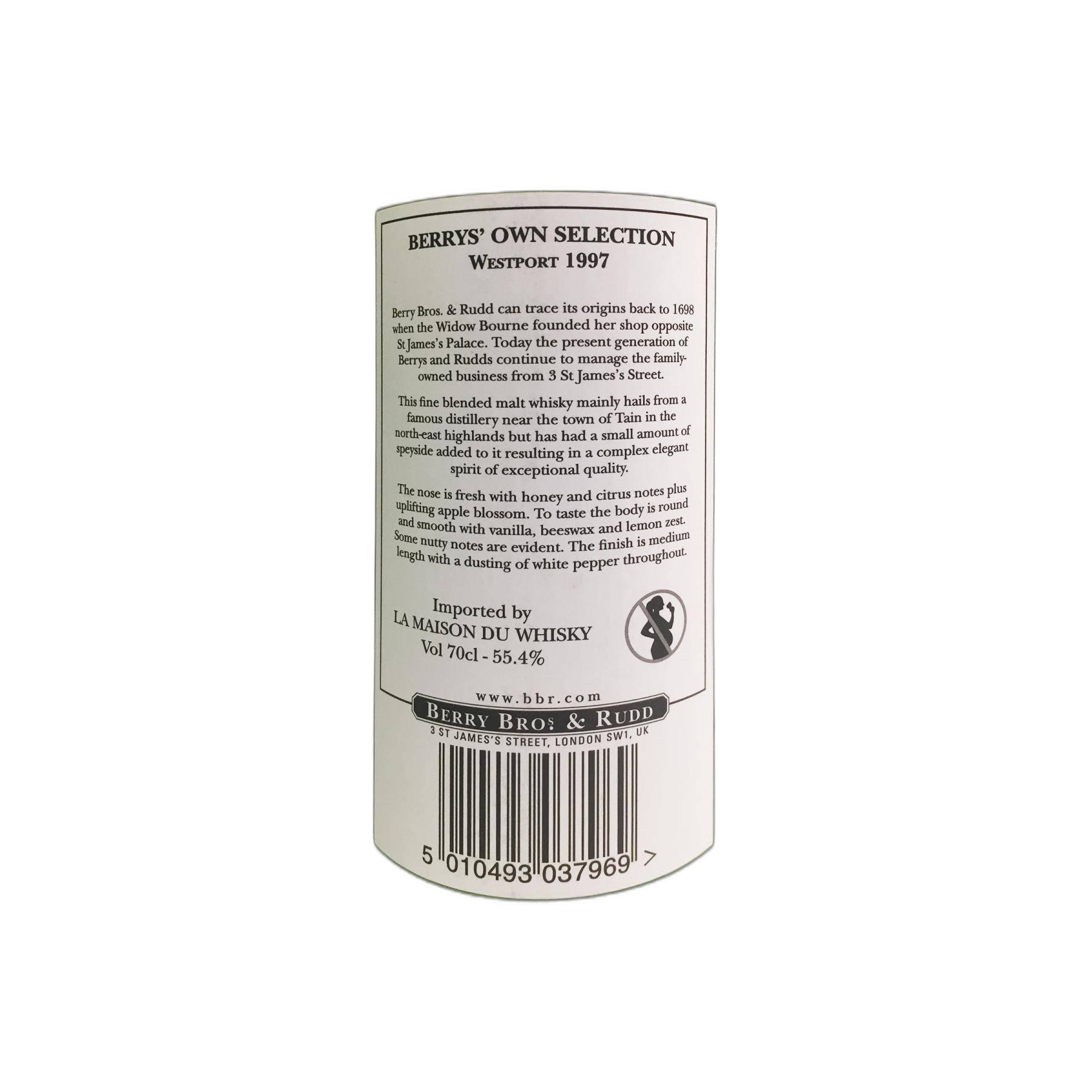 Berry Bros. & Rudd 1997 17 Years Blended Malt Whisky 2
