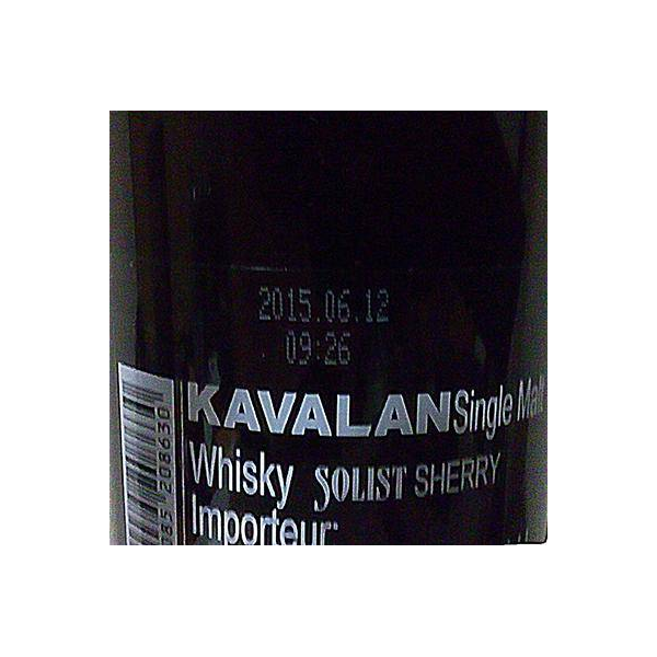Kavalan Sherry Cask 2010 5 Years Single Malt Whisky 2