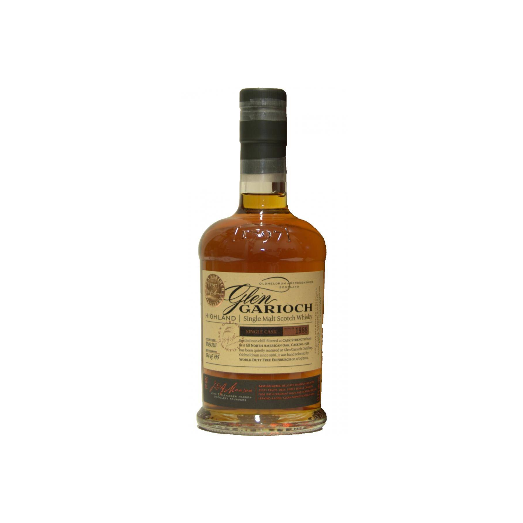 Glen Garioch Single Cask 1988 22 Years Single Malt Whisky