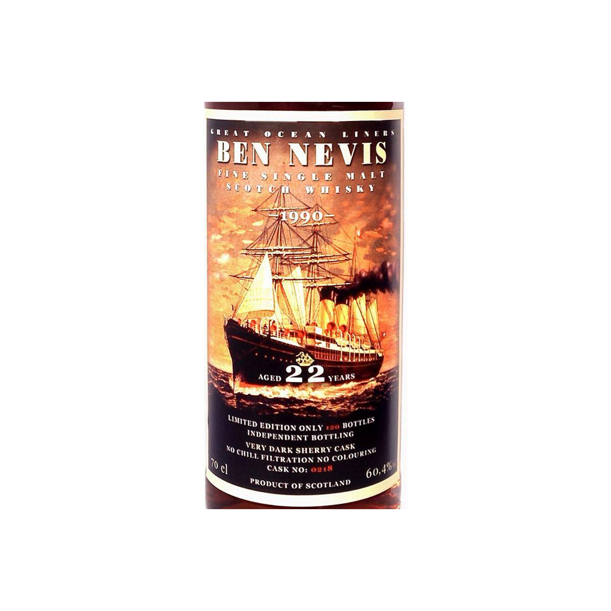 Ben Nevis 1990 22 Years Single Malt Whisky 2