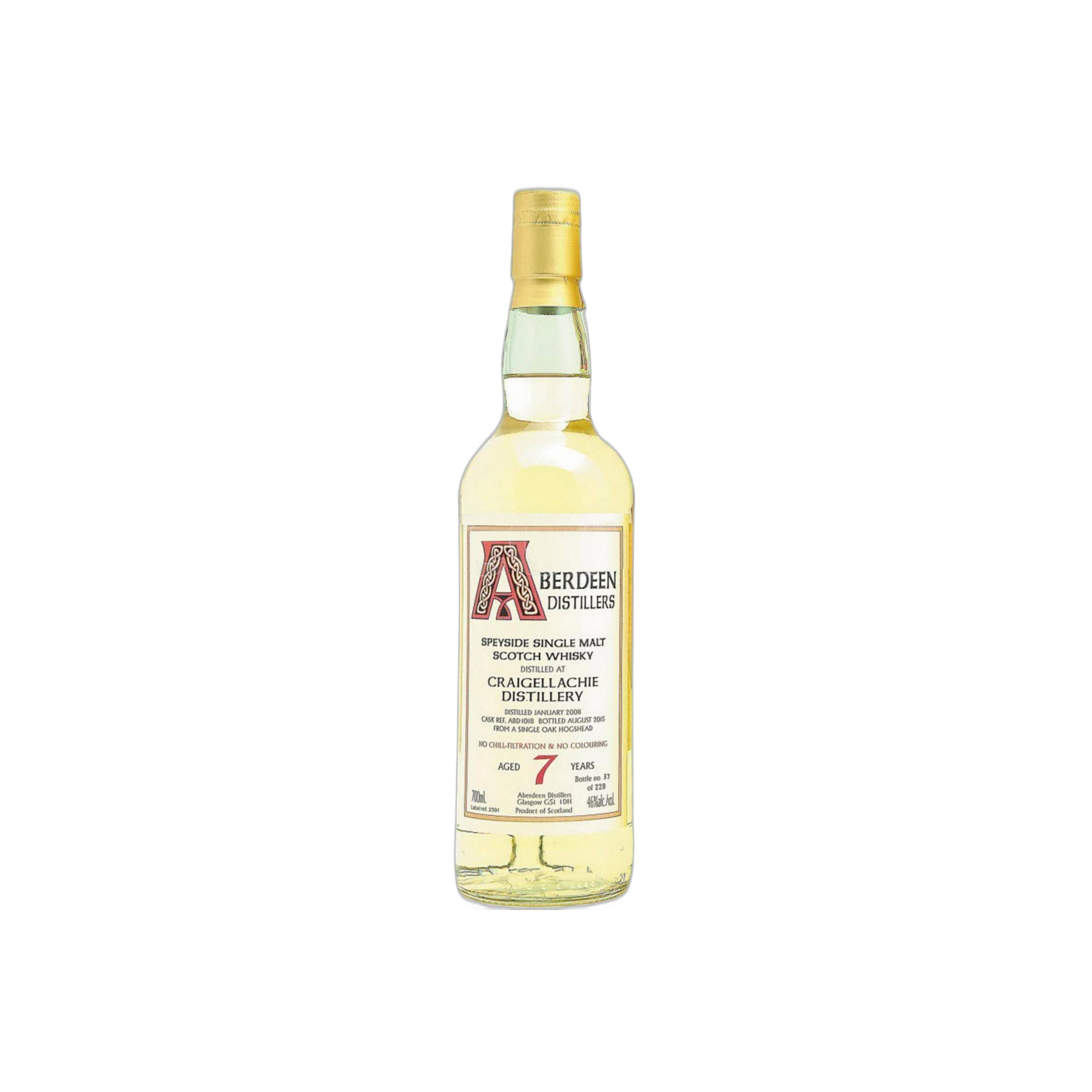 Craigellachie 2008 7 Years Single Malt Whisky 2