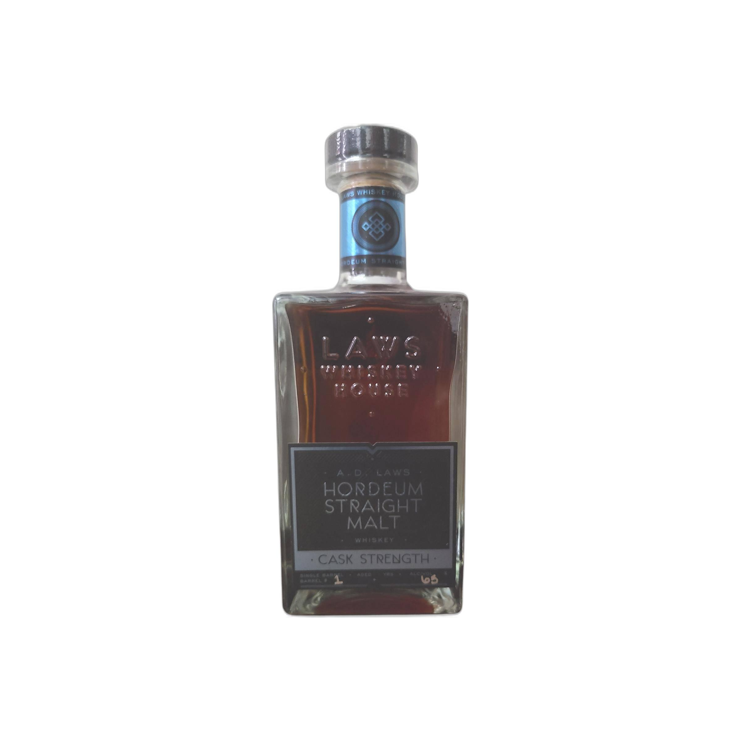 A. D. Laws Hordeum Straight Malt