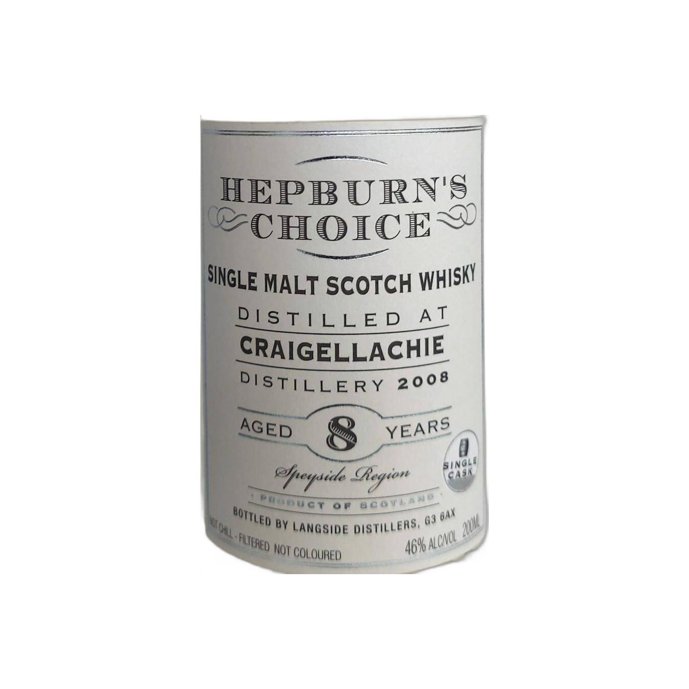 Craigellachie 2008 8 Years Single Malt Whisky 2