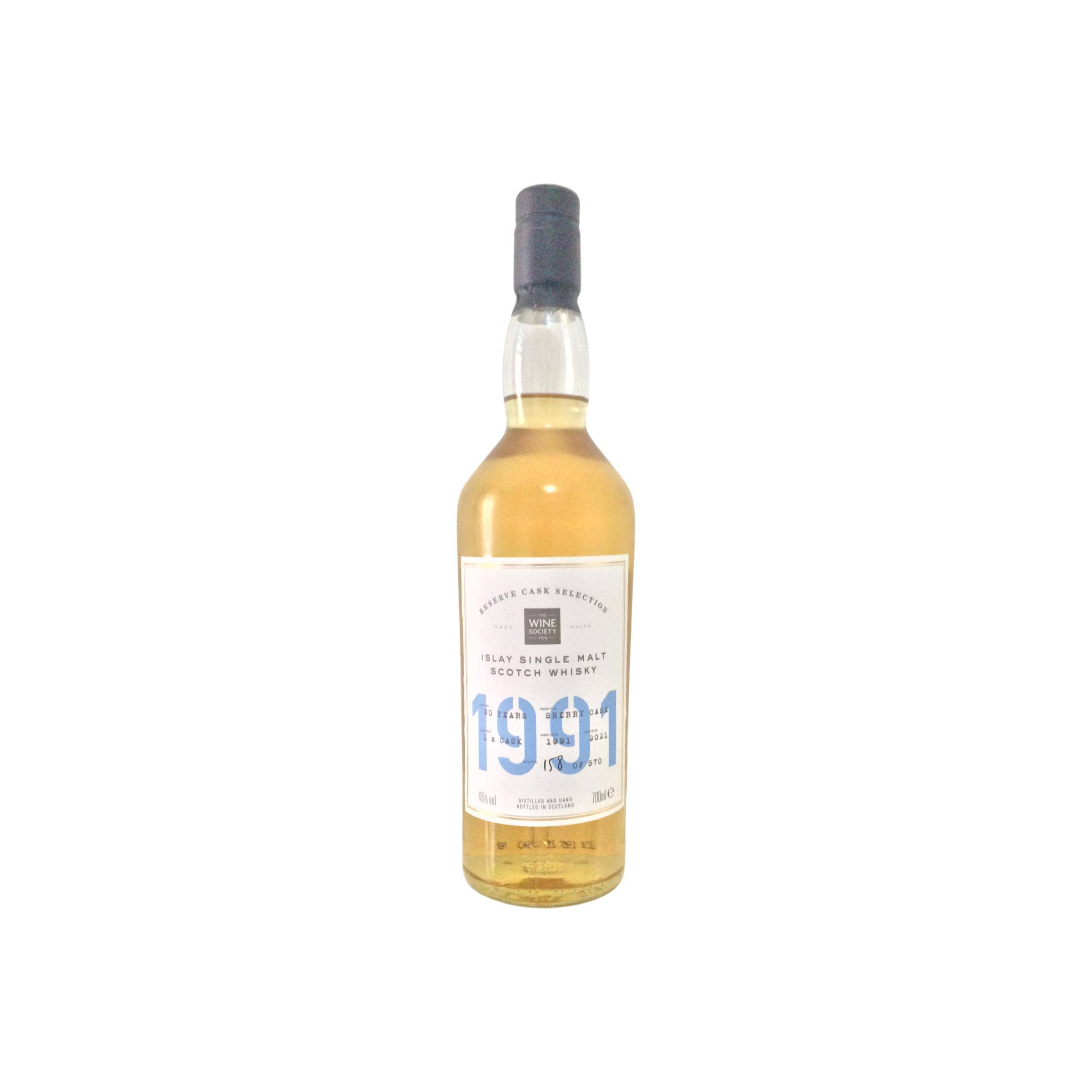 Islay Single Malt Scotch Whisky 1991 TWiS
