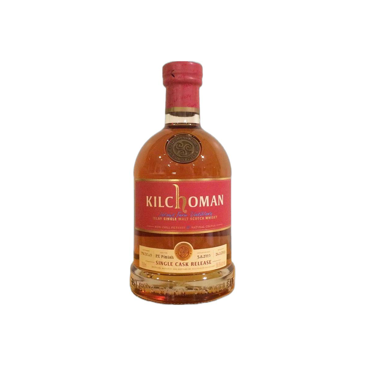 Kilchoman 2010 4 Years Single Malt Whisky