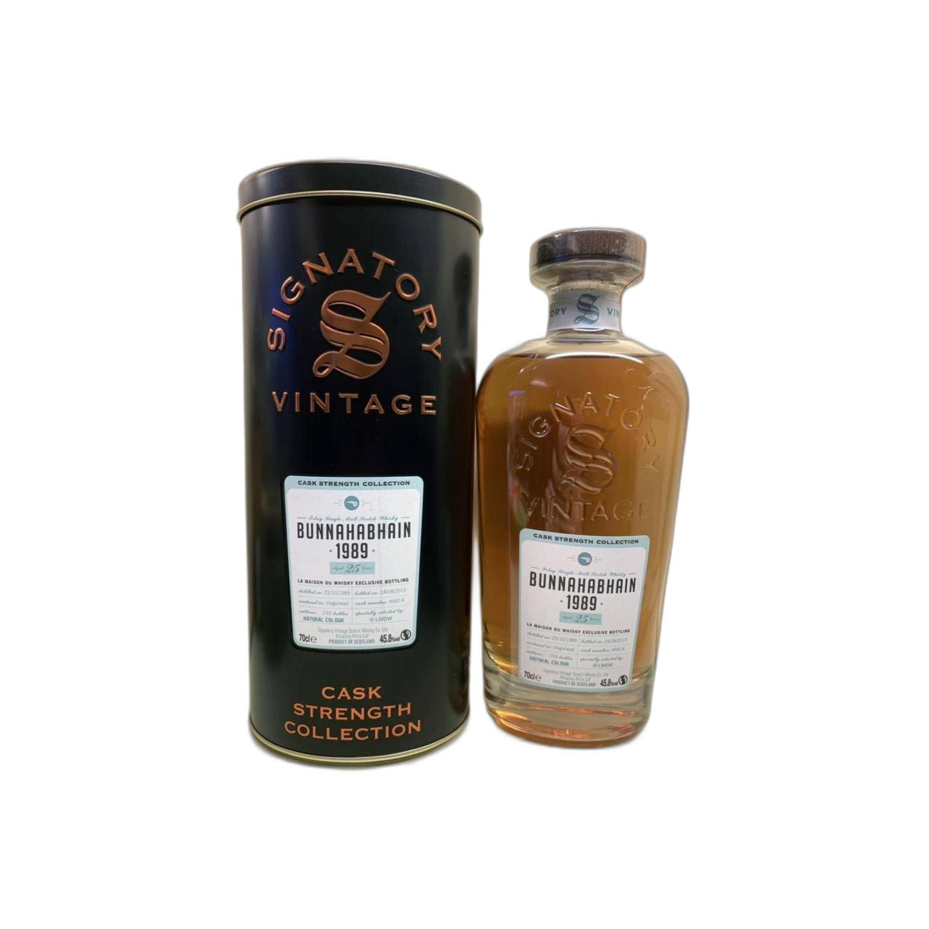 Bunnahabhain Cask Strength Collection 1989 25 Years Single Malt Whisky 2