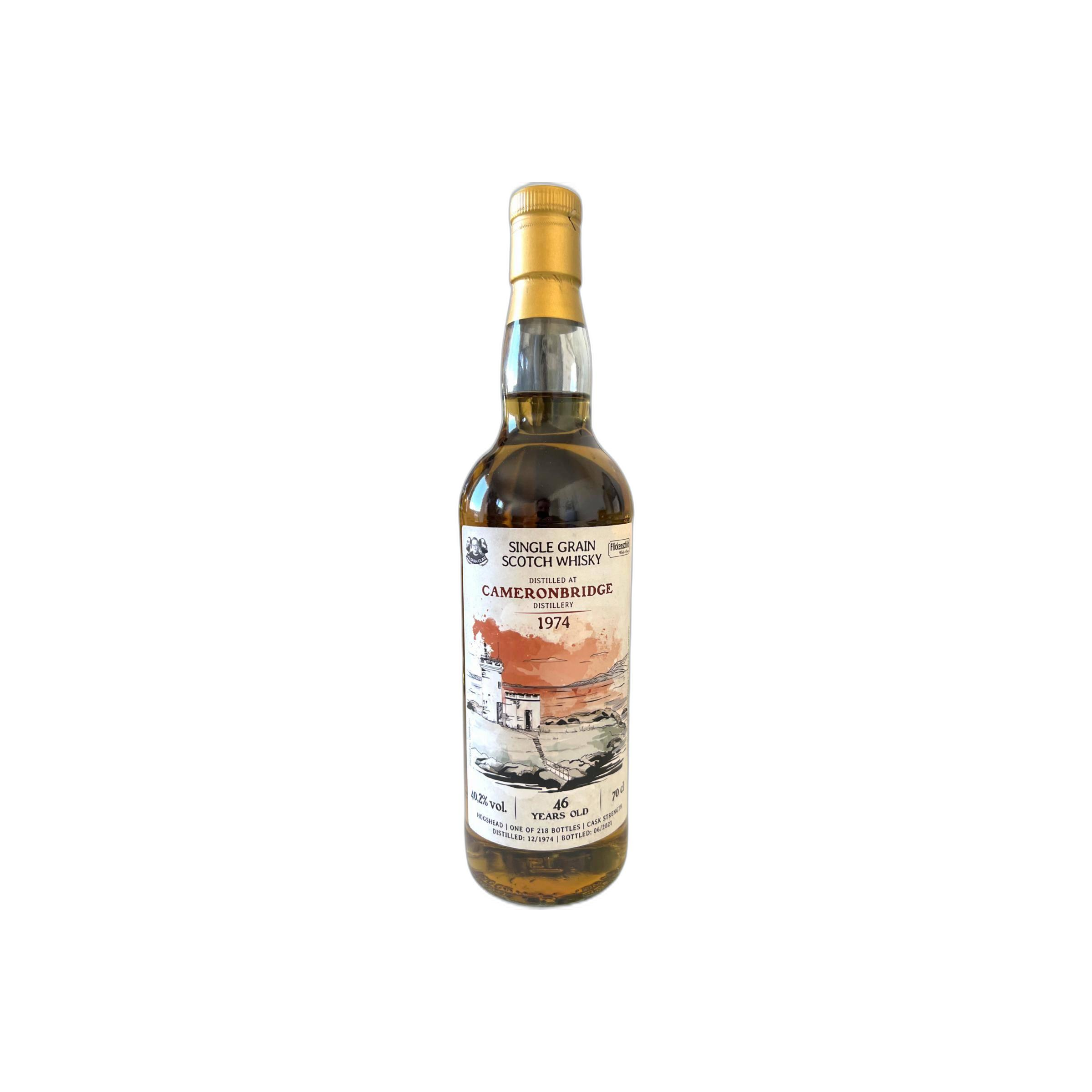 Cameronbridge 1974 46 Years Single Grain Whisky