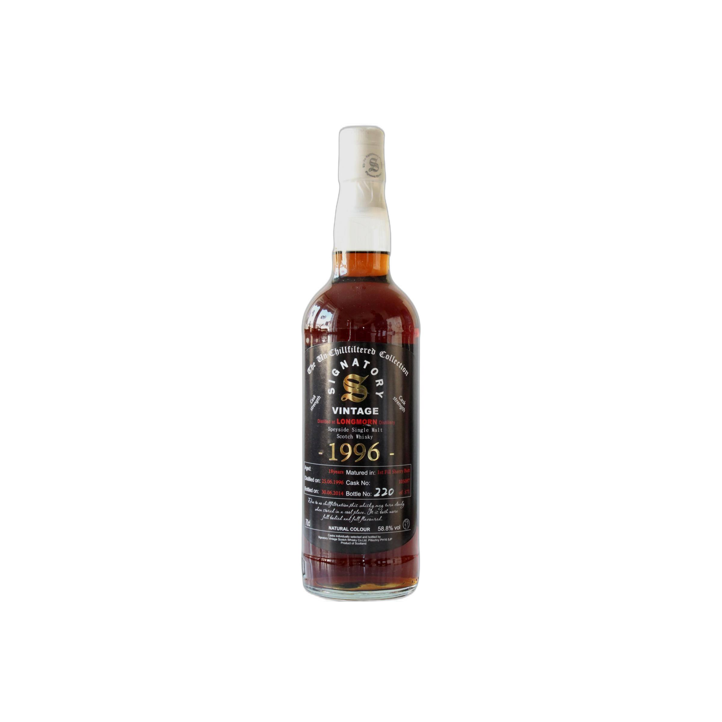 Longmorn 1996 18 Years Single Malt Whisky