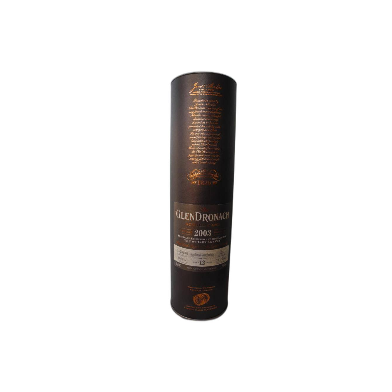 GlenDronach Single Cask 2003 12 Years Single Malt Whisky 2