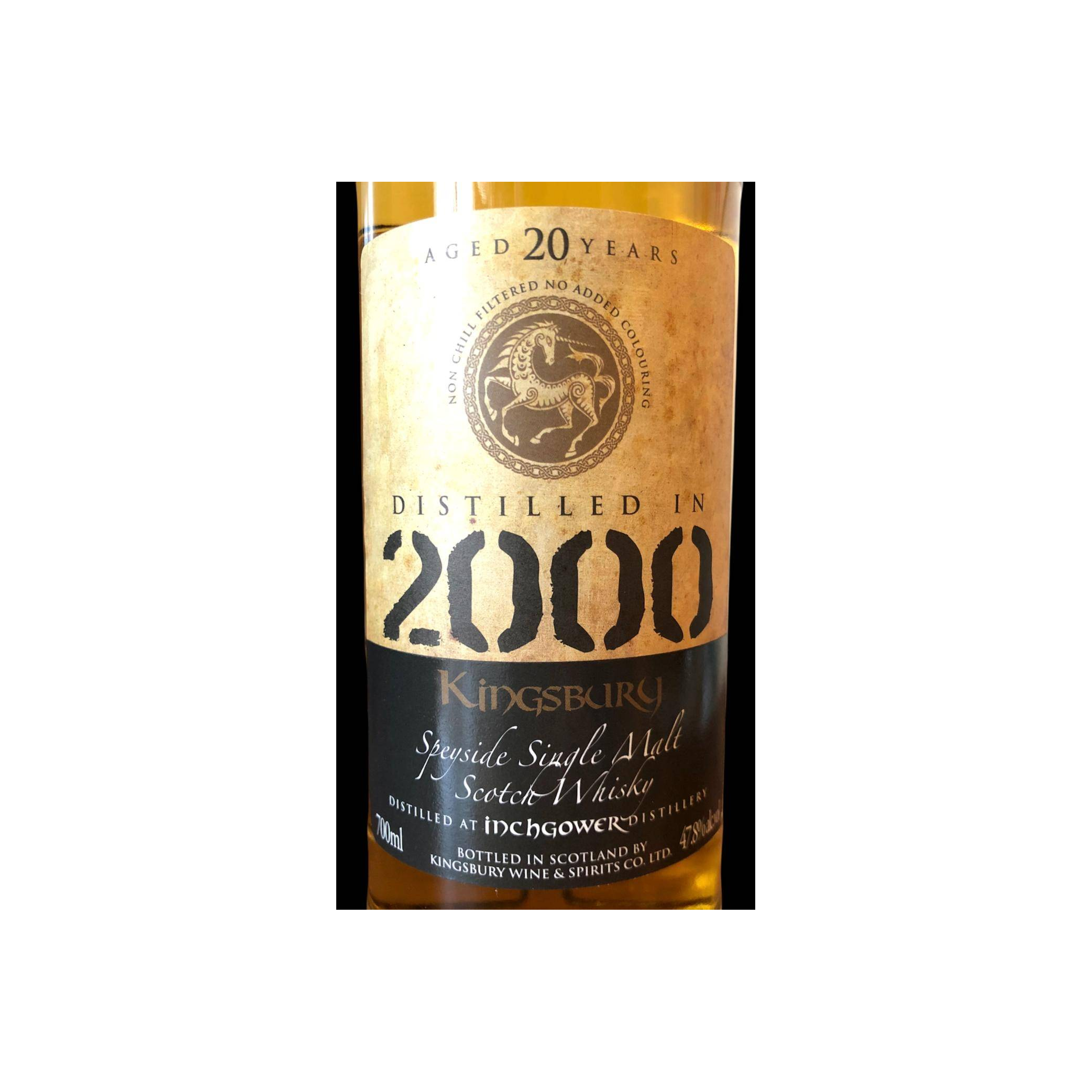 Inchgower 2000 20 Years Single Malt Whisky 2