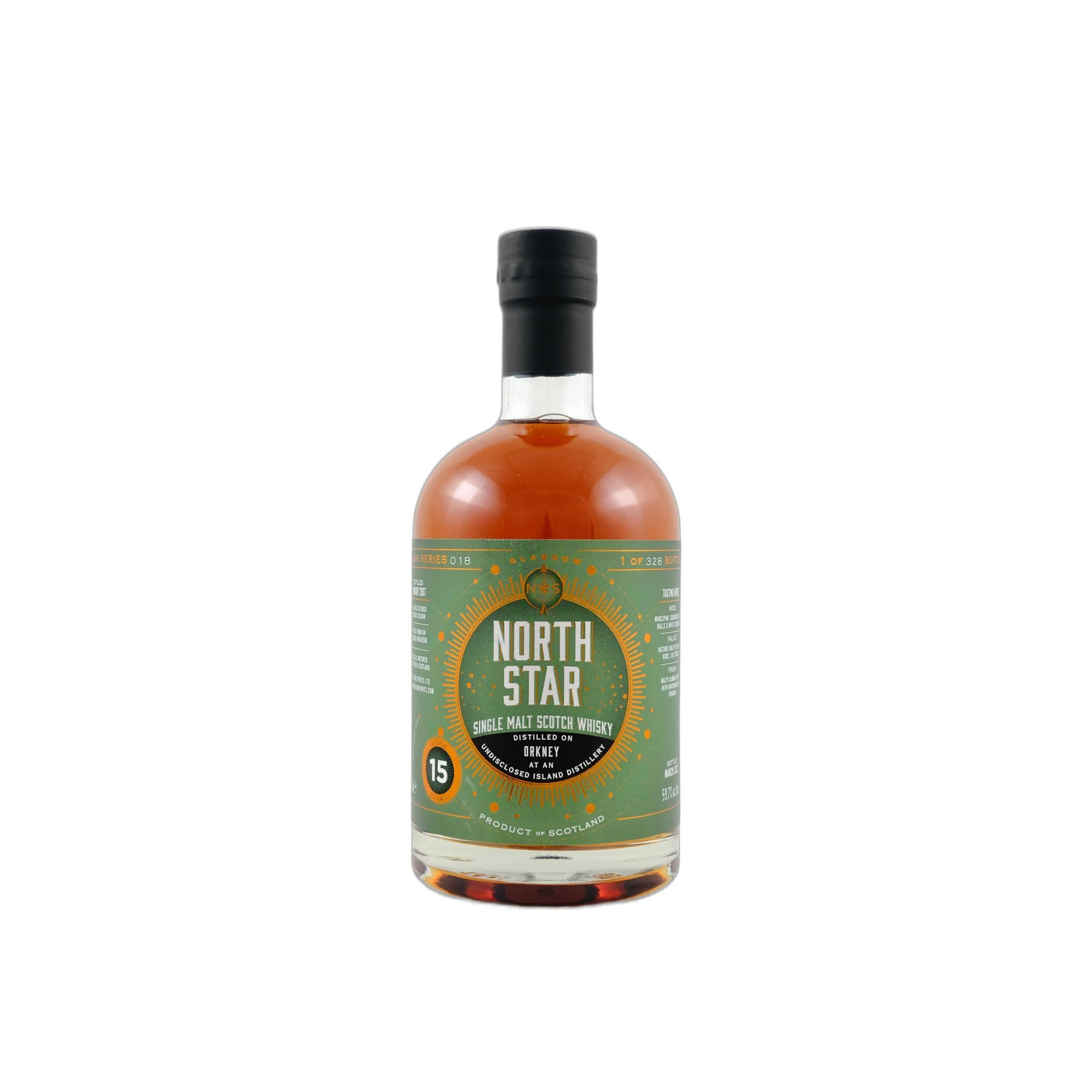 North Star Spirits 2007 15 Years Single Malt Whisky