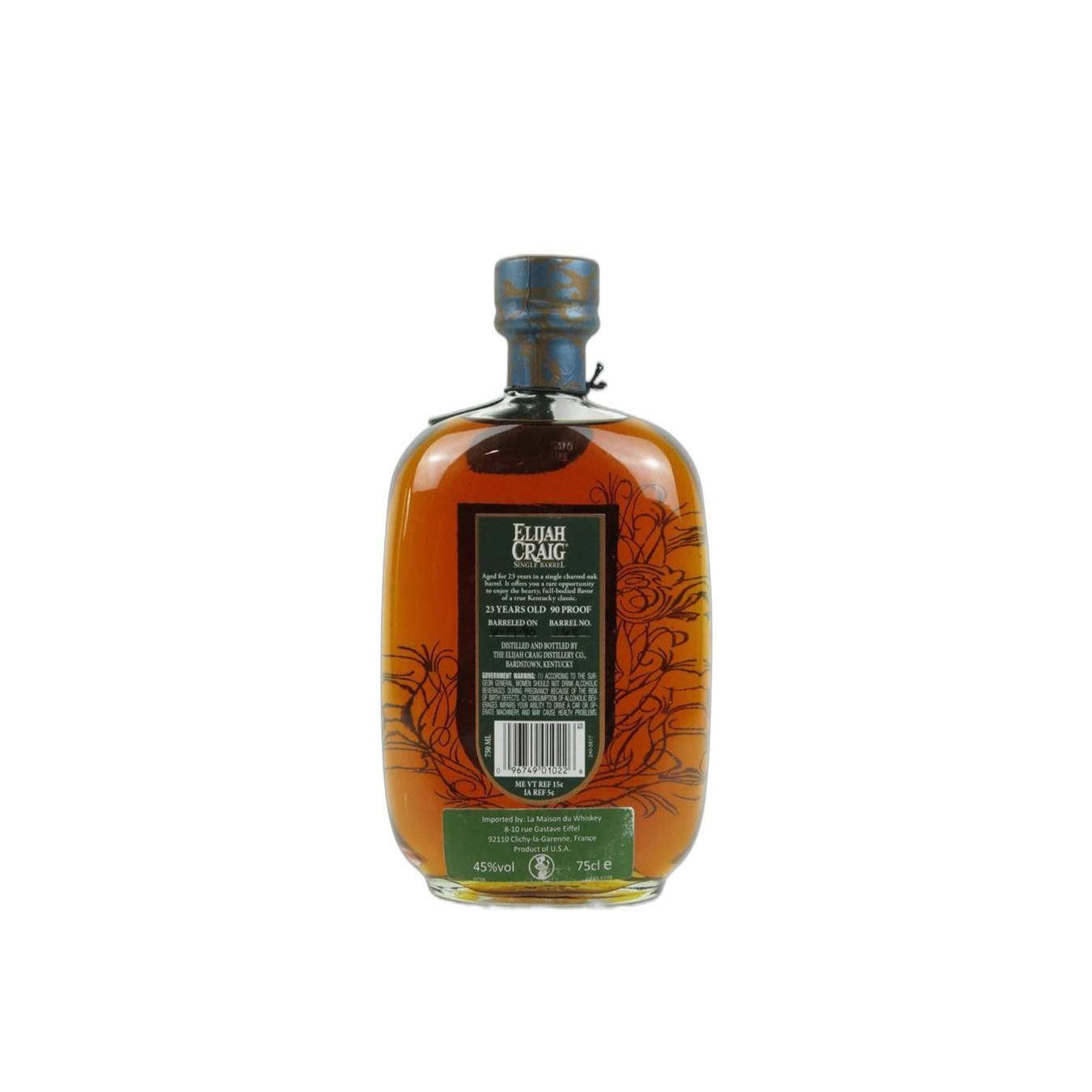 Elijah Craig Single Cask 1990 23 Years Bourbon Whisky 2