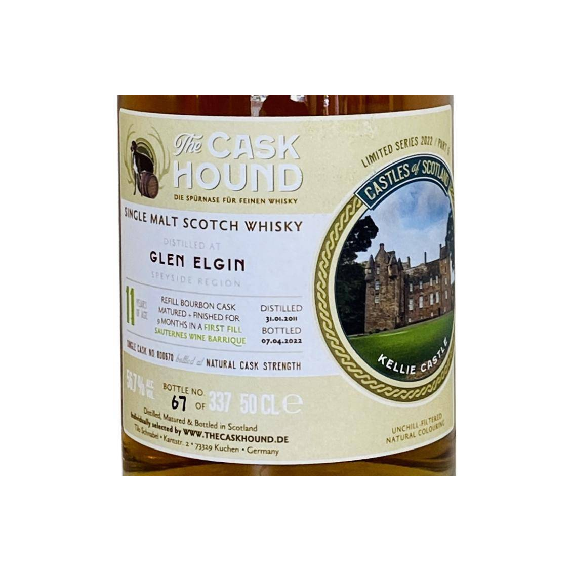 Glen Elgin 2011 11 Years Single Malt Whisky 2