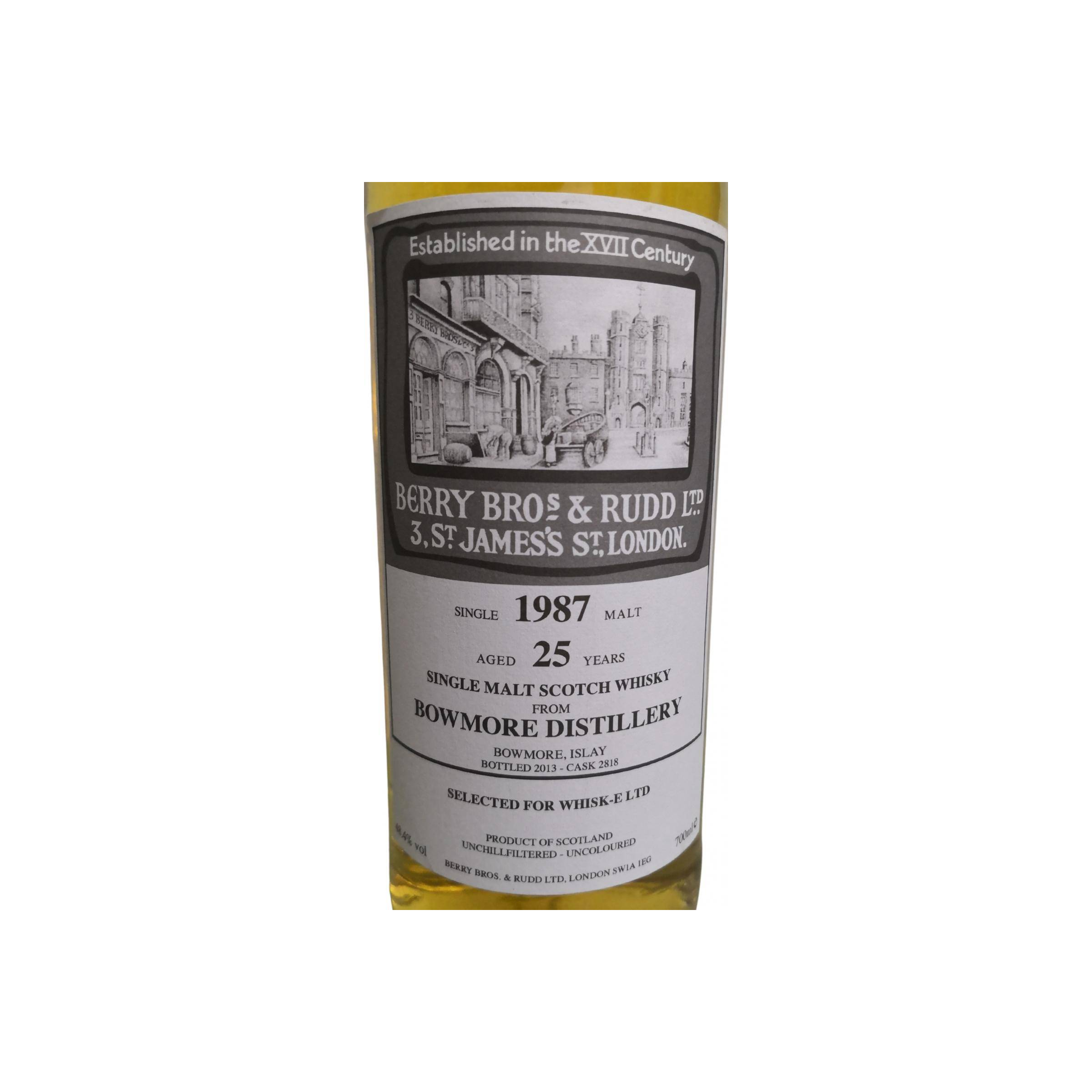 Bowmore 1987 25 Years Single Malt Whisky 2