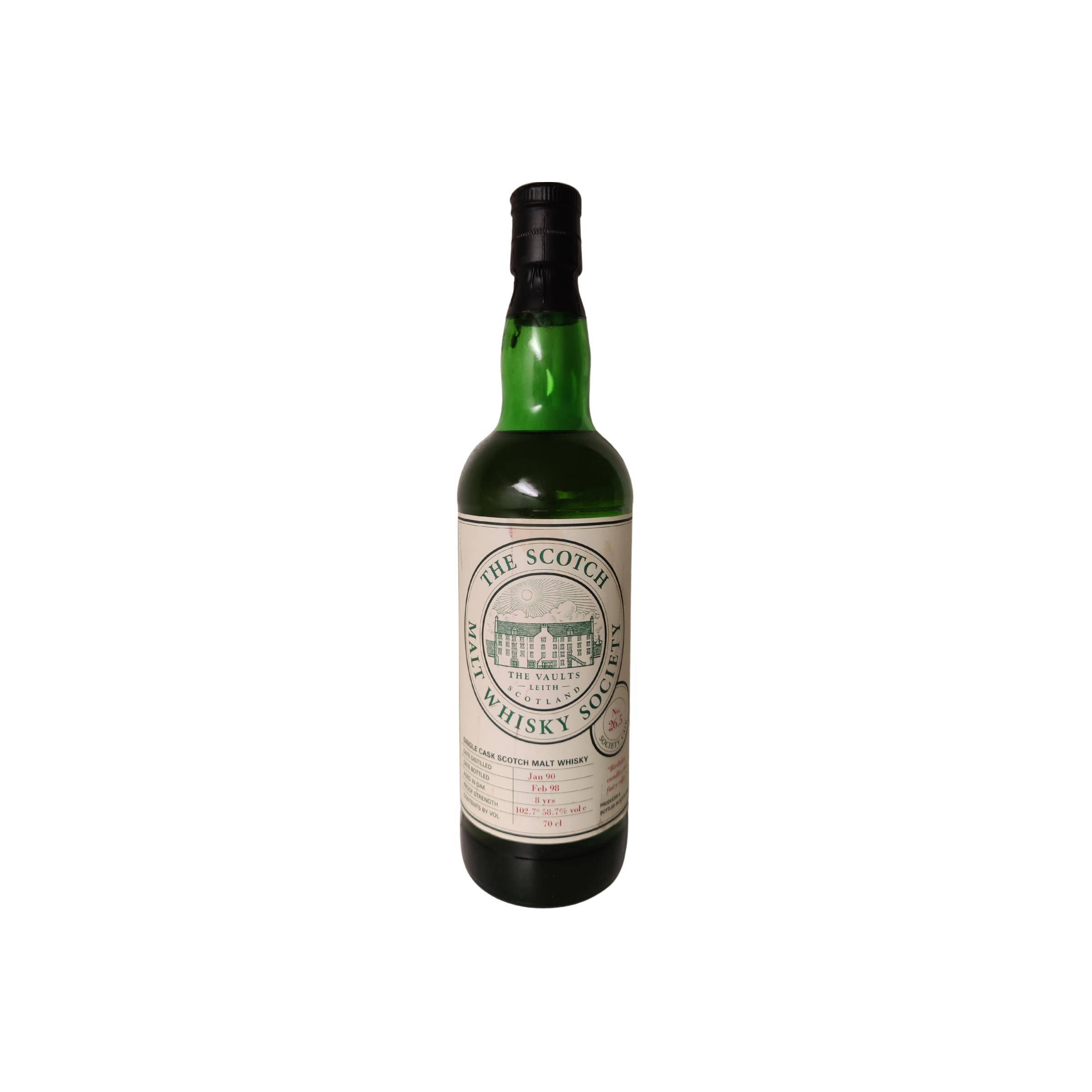The Scotch Malt Whisky Society 1990 8 Years Single Malt Whisky