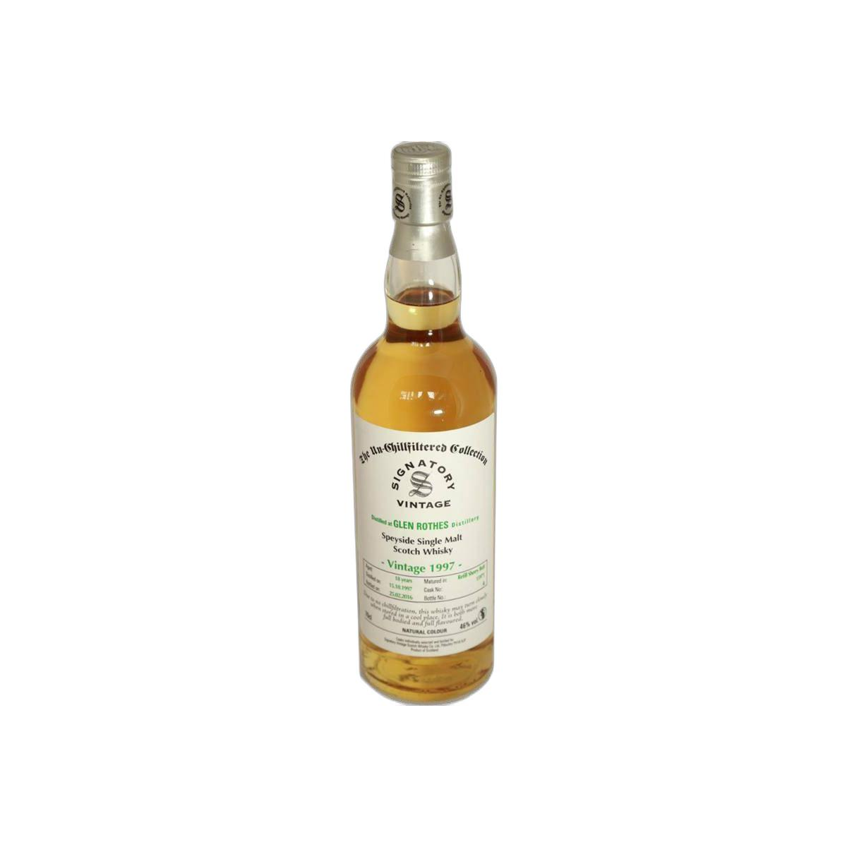 The Glenrothes The Un-Chillfiltered Collection 1997 18 Years Single Malt Whisky