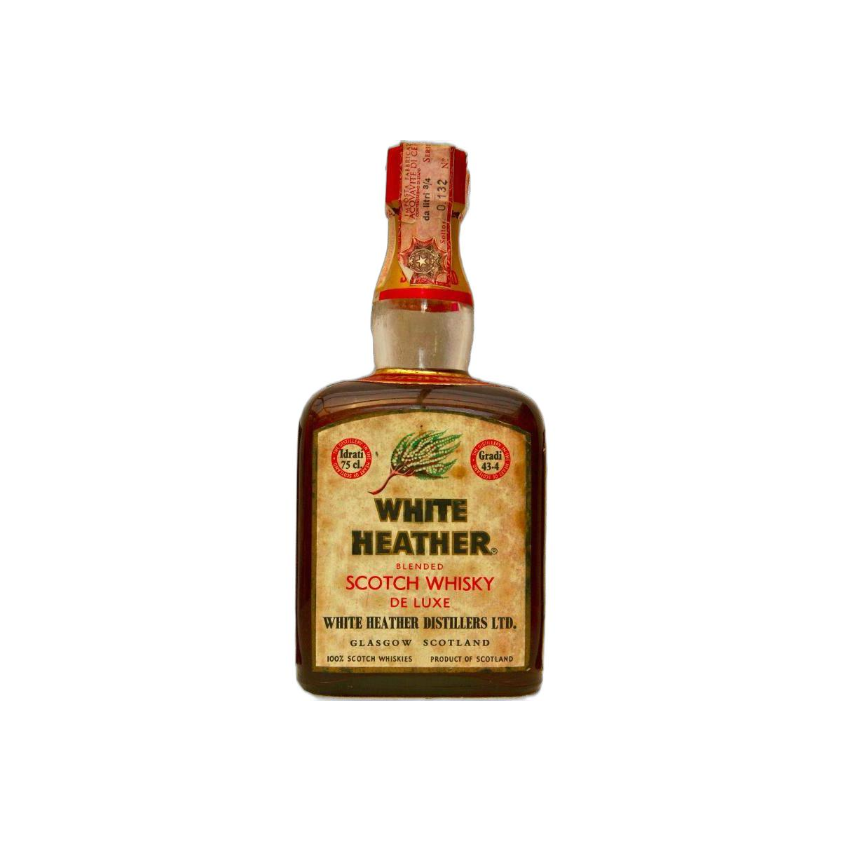 White Heather Blended Scotch Whisky De Luxe