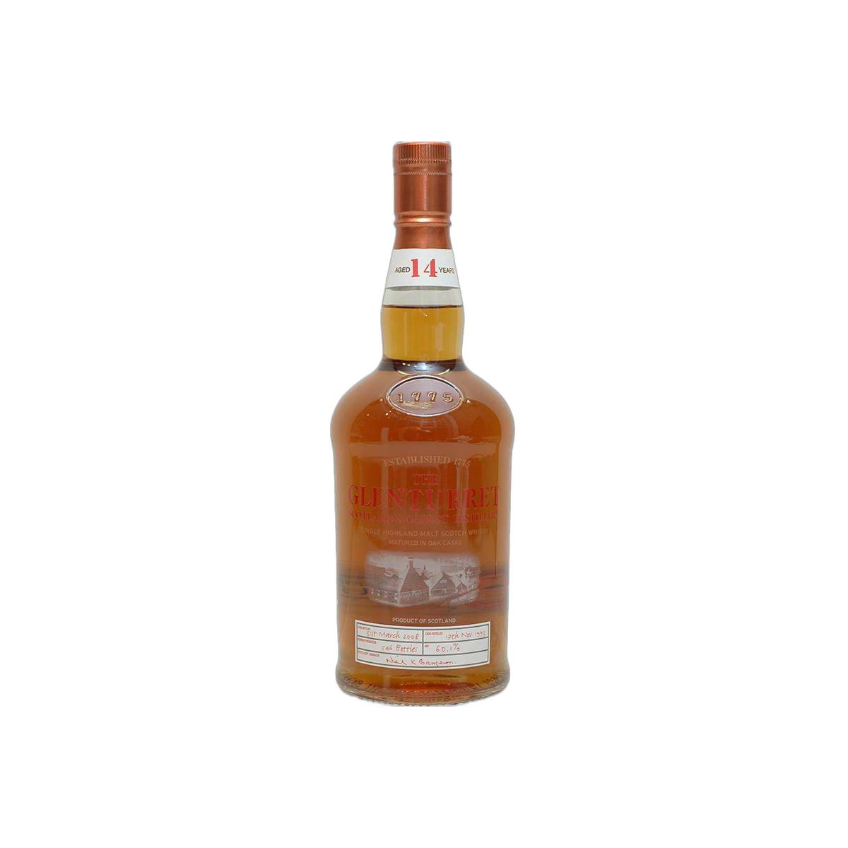 The Glenturret 1993 14 Years Single Malt Whisky