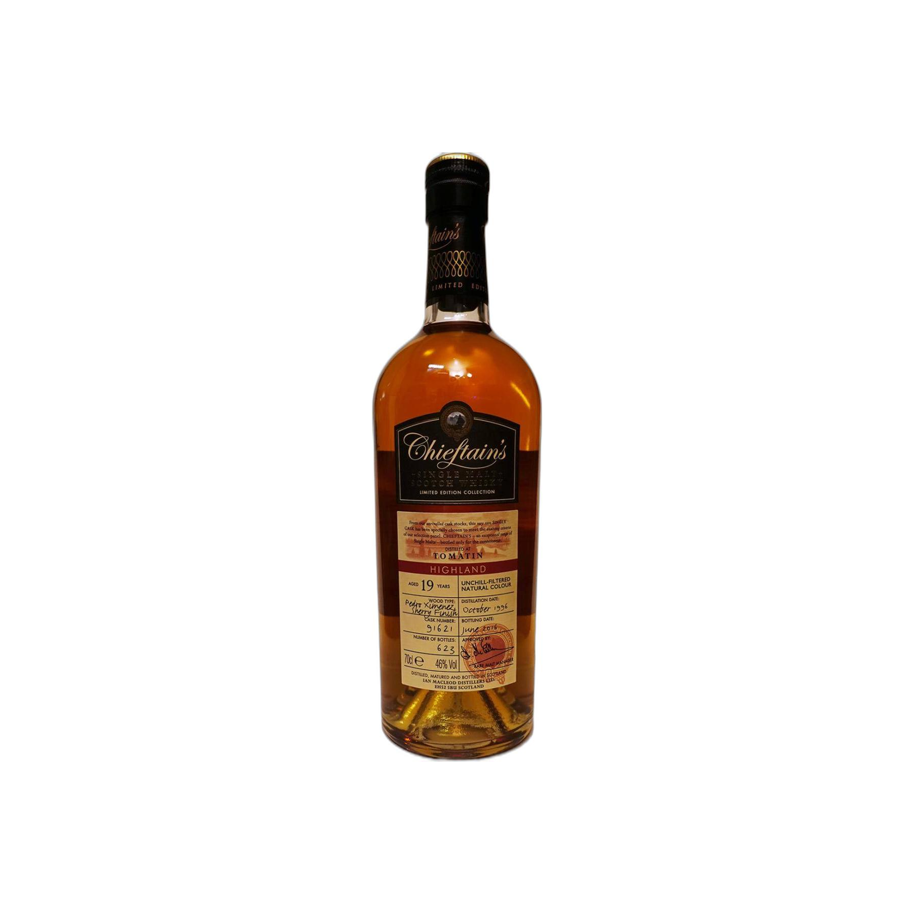 Tomatin 1996 19 Years Single Malt Whisky