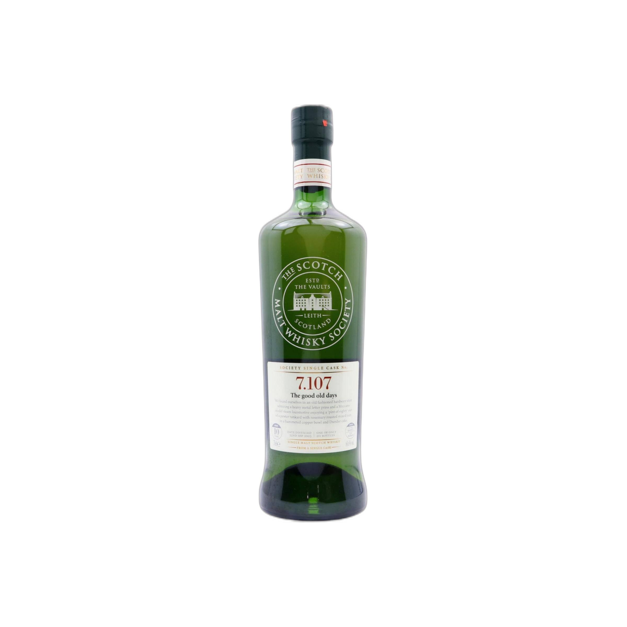 The Scotch Malt Whisky Society 2003 10 Years Single Malt Whisky