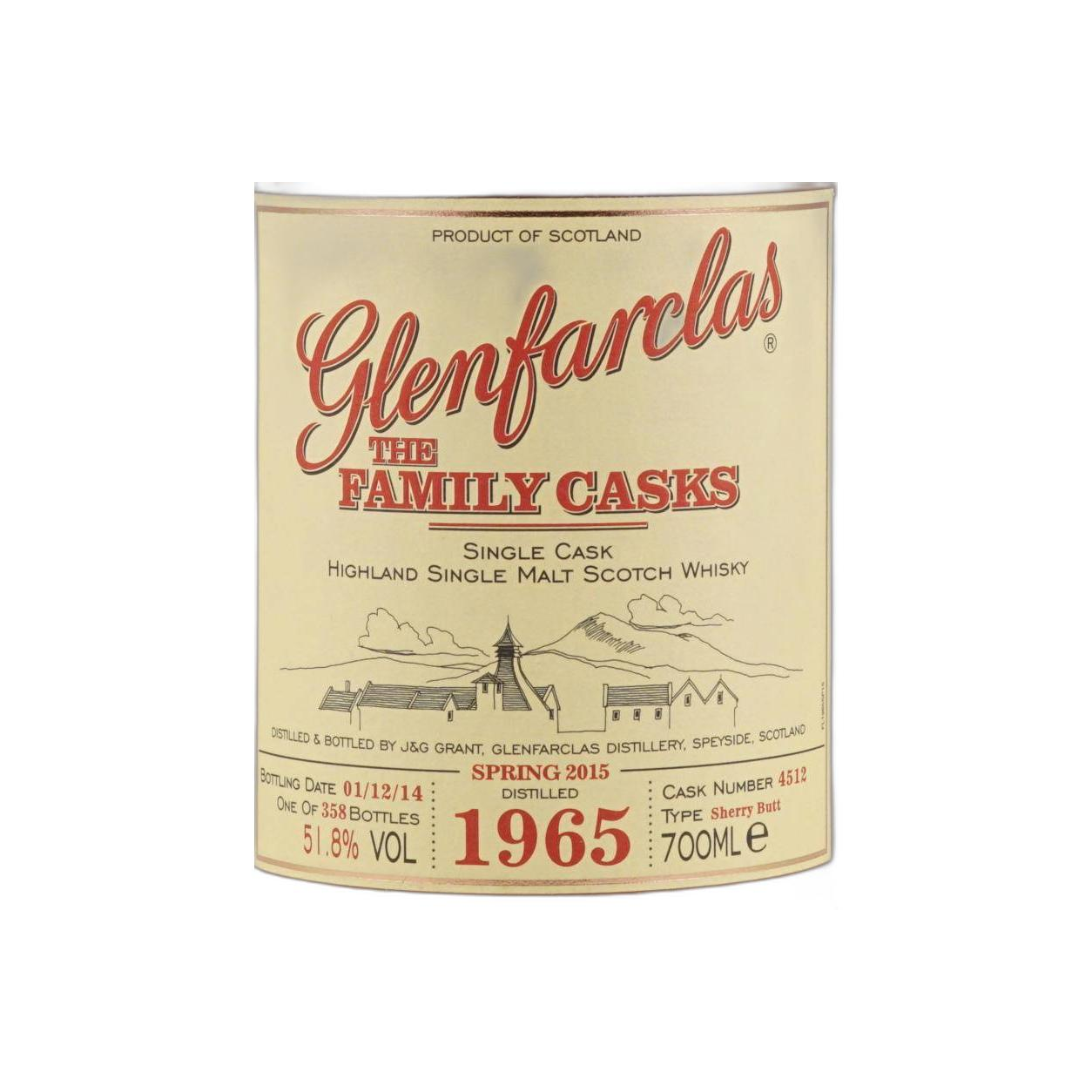 Glenfarclas 1965 49 Years Single Malt Whisky 2