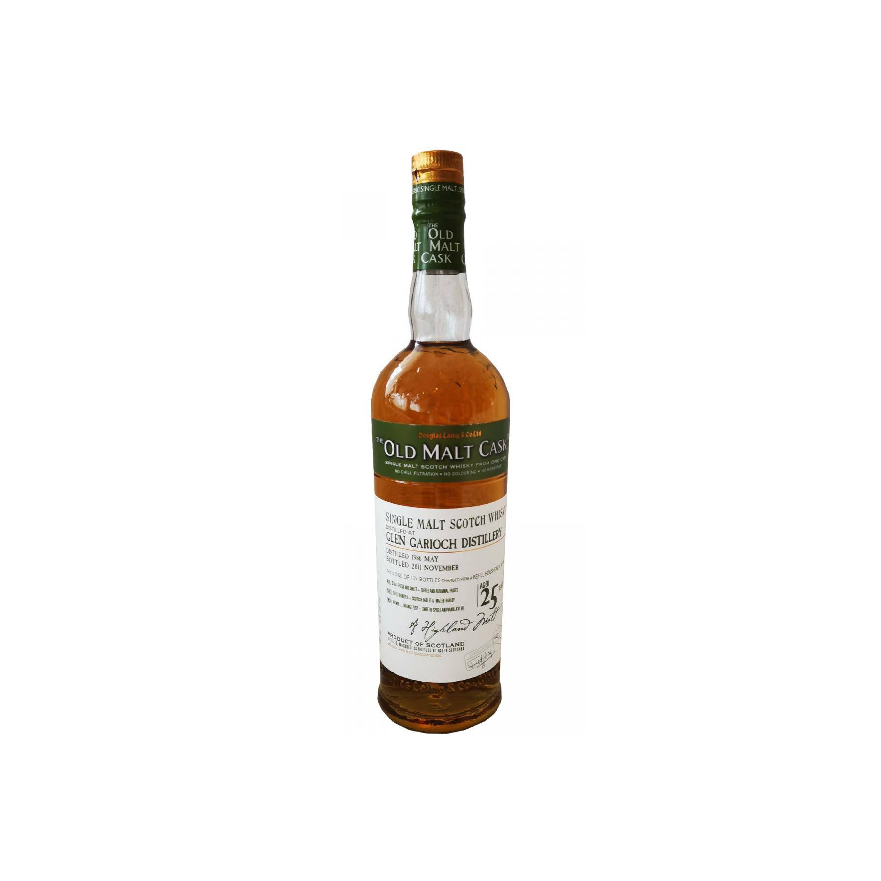 Glen Garioch Old Malt Cask 1986 25 Years Single Malt Whisky