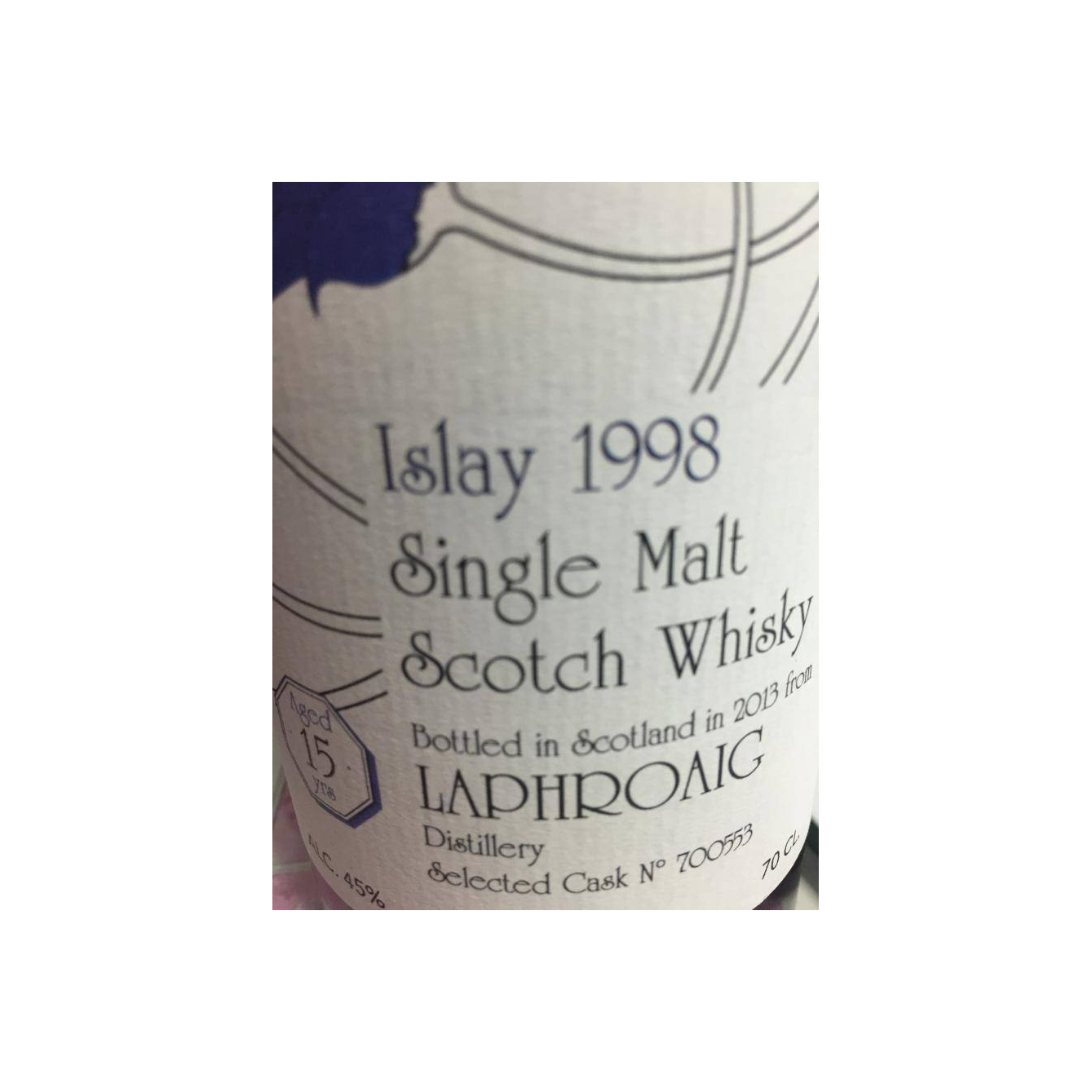 Laphroaig 1998 15 Years Single Malt Whisky 3
