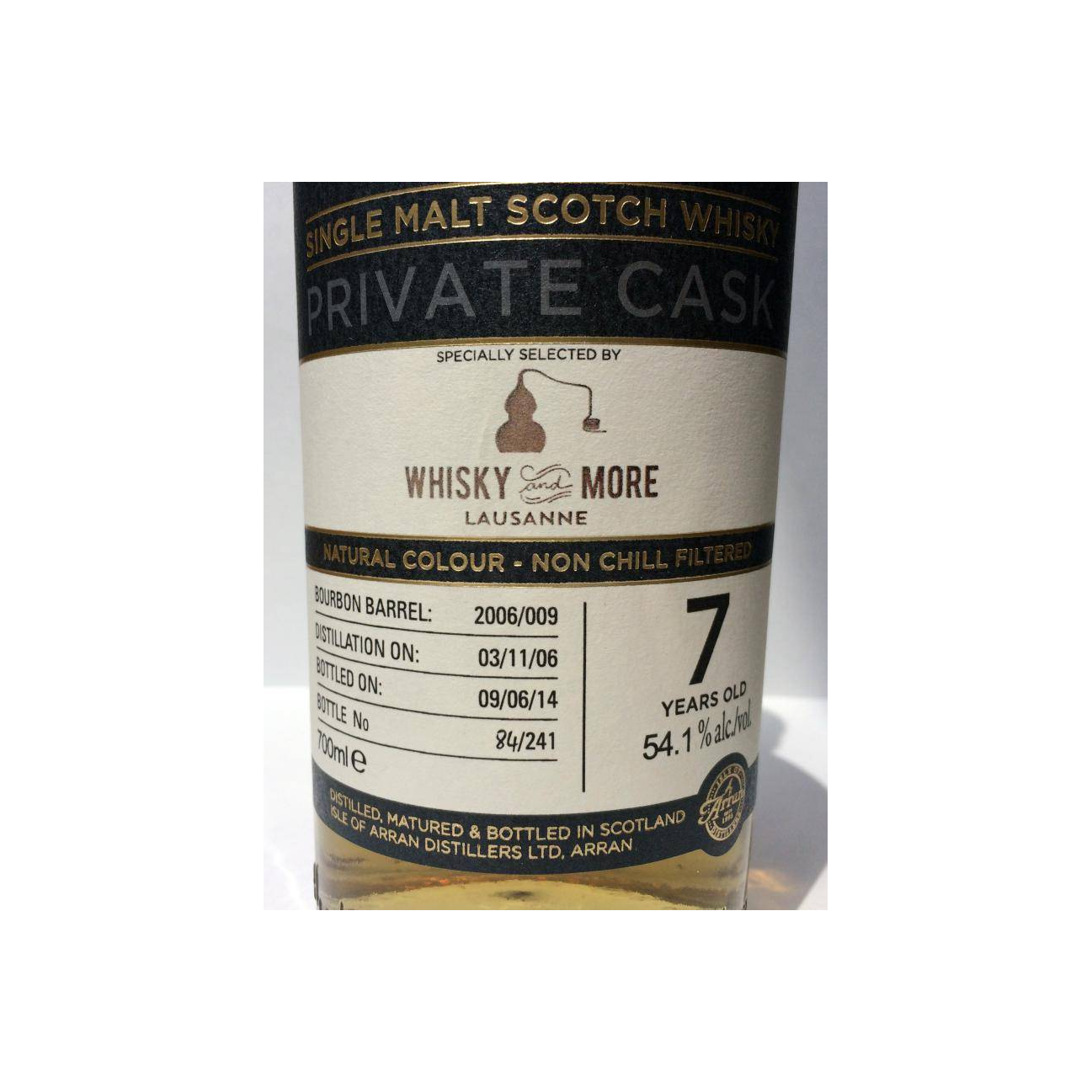 Arran Private Cask 2006 7 Years Single Malt Whisky 3