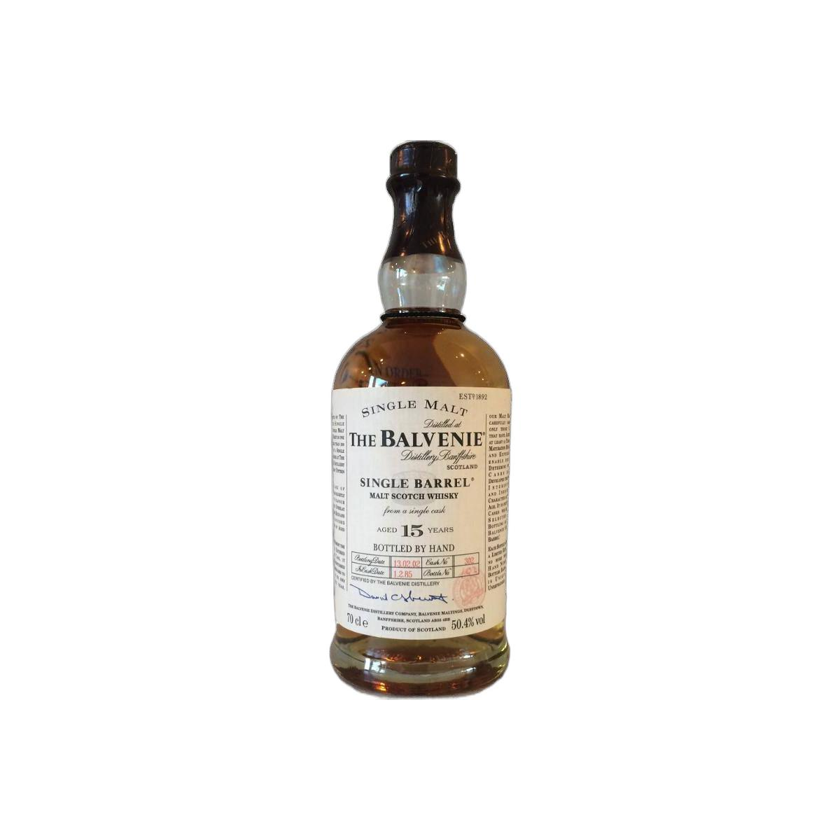 The Balvenie Single Cask 1985 15 Years Single Malt Whisky 2